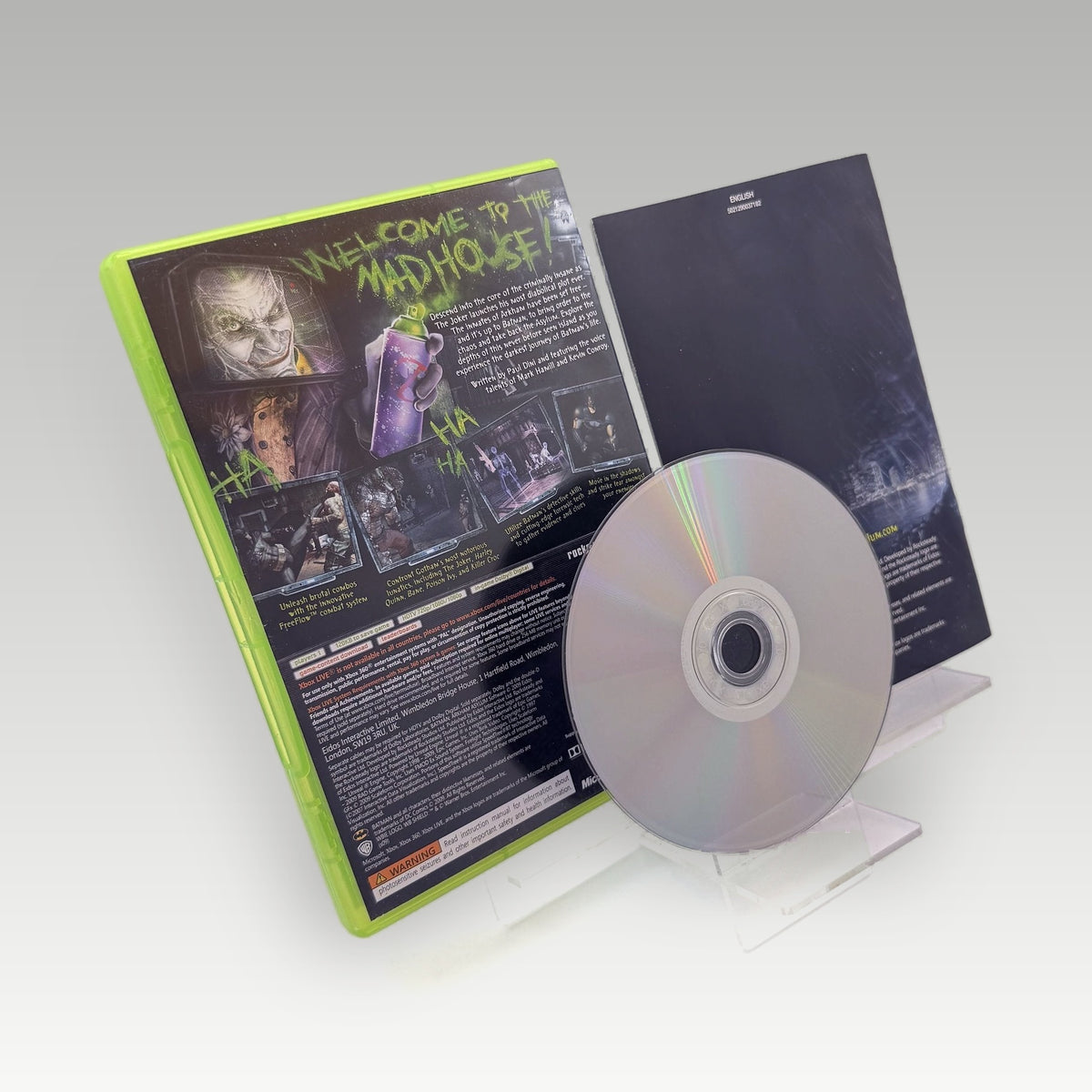 Batman: Arkham Asylum Game of the Year Edition • CIB (PAL, Game of the Year Edition) - Image 2