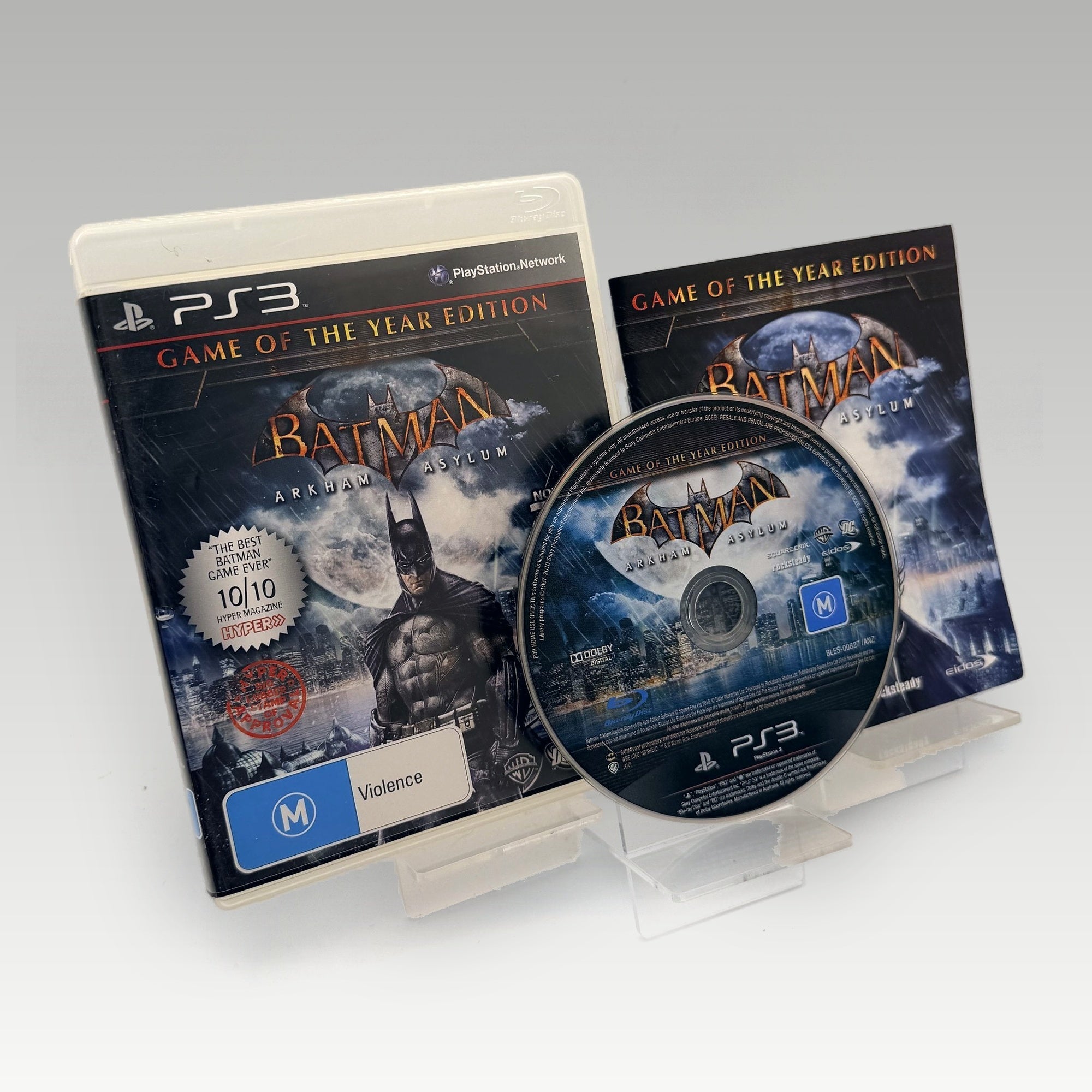 Batman: Arkham Asylum Game of the Year Edition • CIB (Region 2, Game of the Year Edition) - Image 1