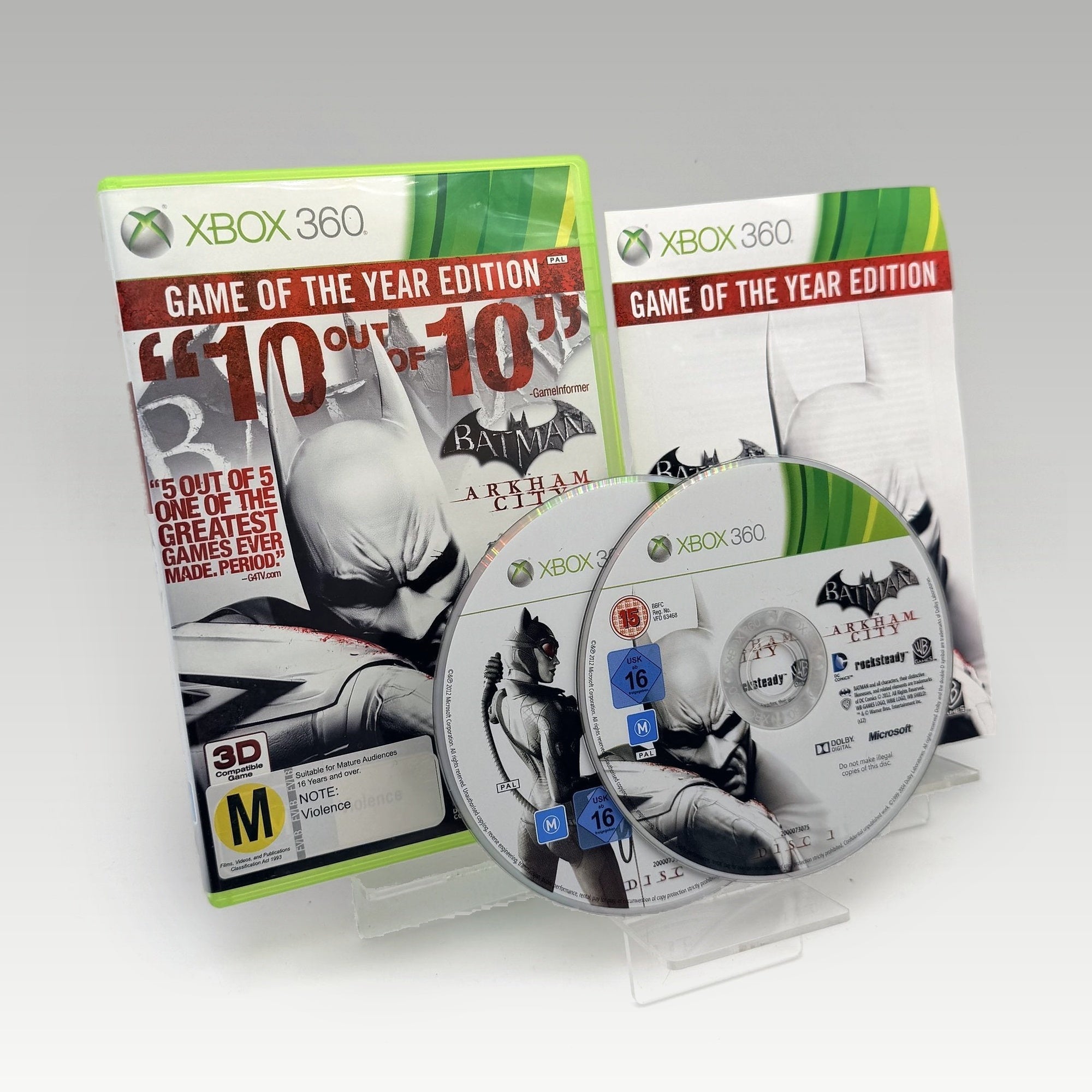 Batman: Arkham City Game of the Year Edition • CIB (PAL, Game of the Year Edition) - Image 1