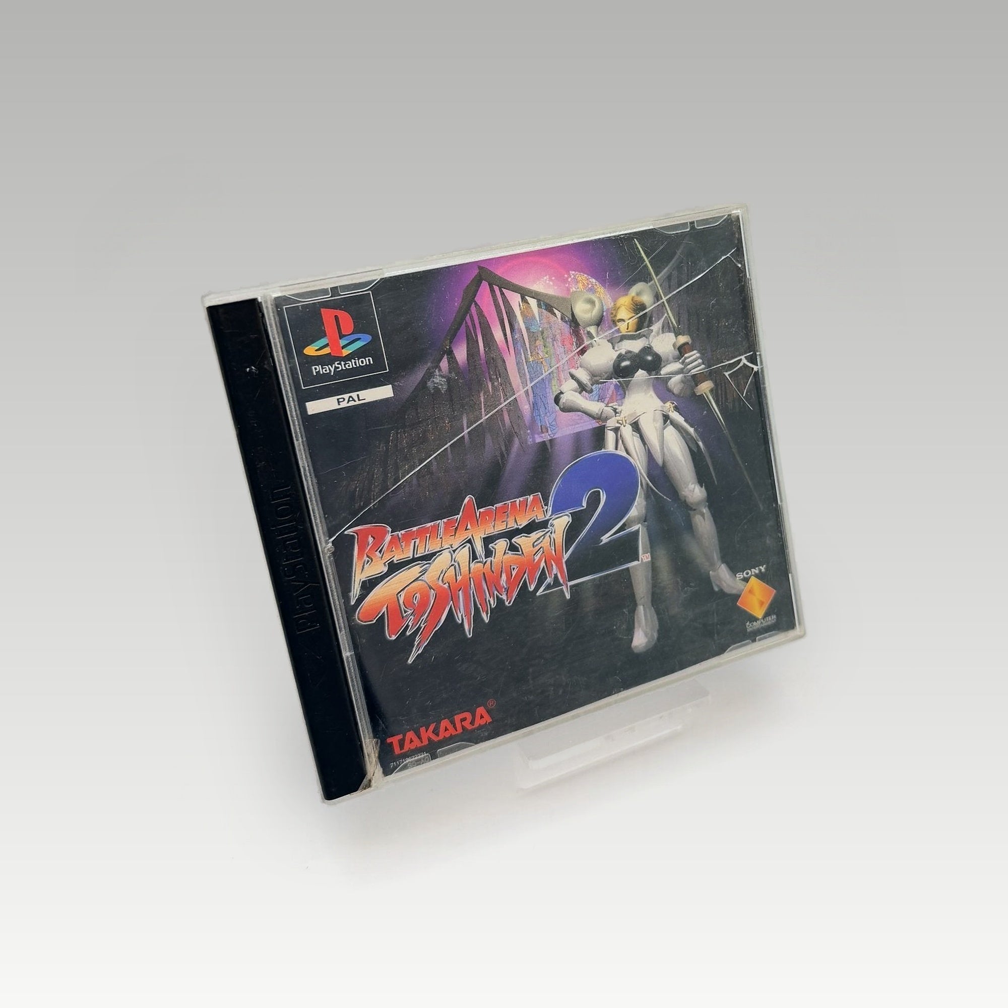 Battle Arena Toshinden 2 Case Damage • No Manual - Image 1