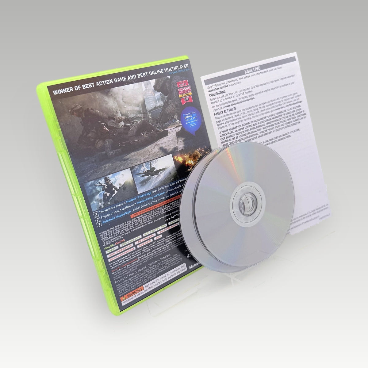 Battlefield 3 • CIB (PAL) - Back Cover | Yappa NZ