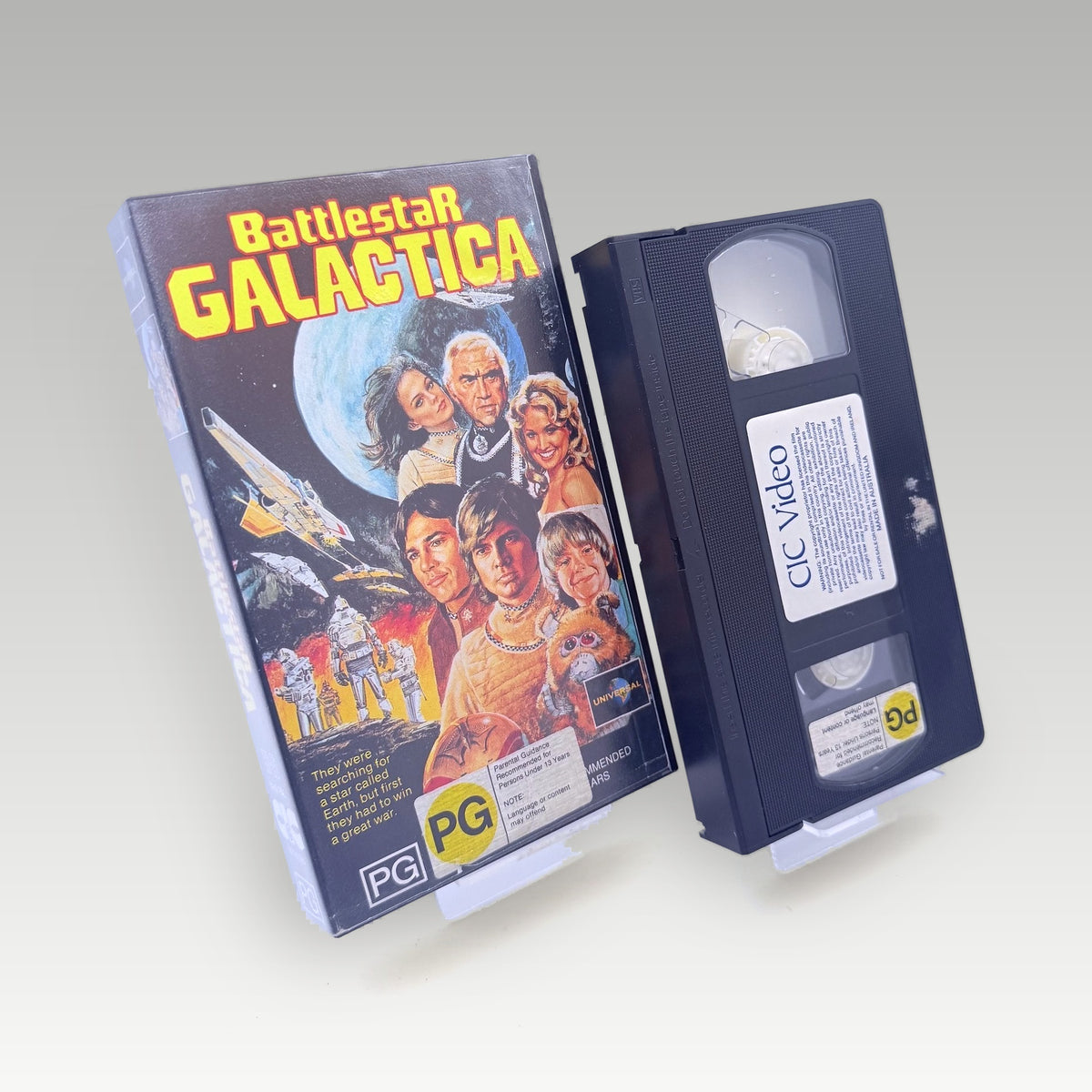 Battlestar Galactica (1978) • CIB (PAL) - Front Cover | Yappa NZ