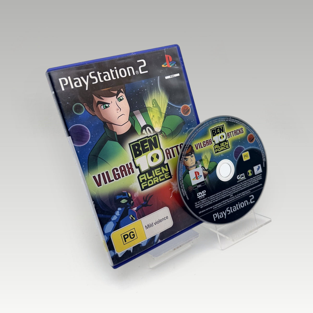Ben 10 Alien Force: Vilgax Attacks • No Manual (PAL) - Image 1