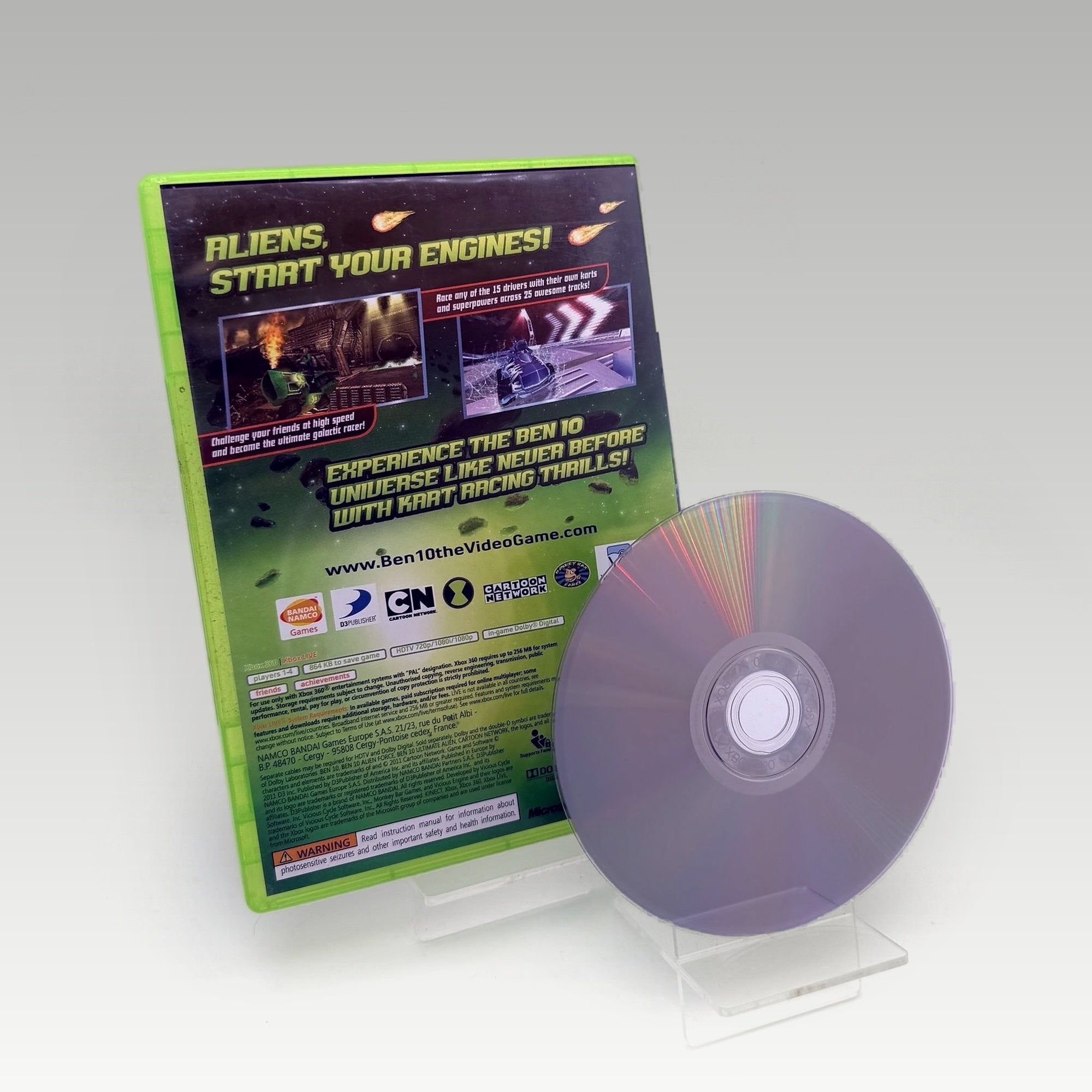 Ben 10: Galactic Racing • No Manual (PAL) - Image 2