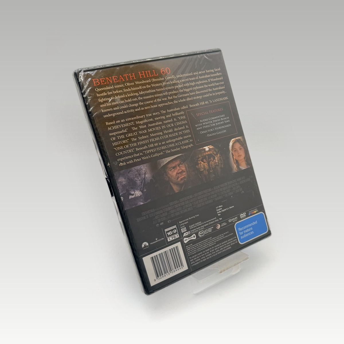 Beneath Hill 60 (2010) DVD • CIB • New / Sealed (Region 4, Standard) - Image 2
