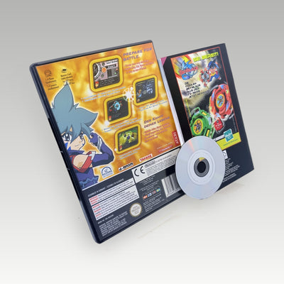 Beyblade V-Force: Super Tournament Battle • CIB (PAL) - Back Cover | Yappa NZ