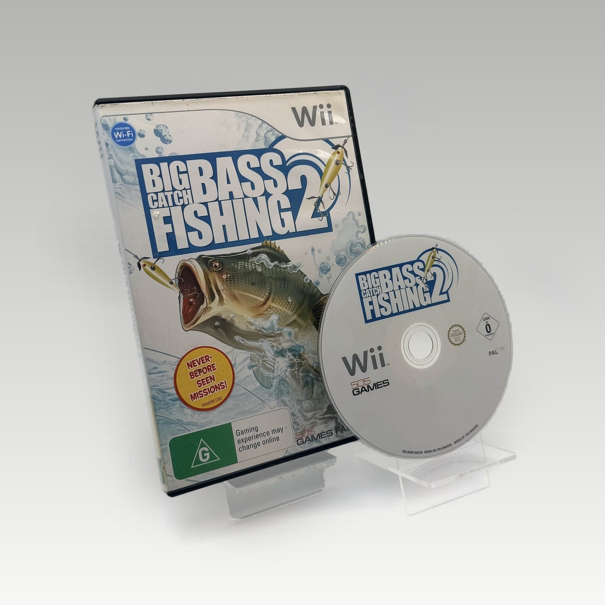 Big Catch Bass Fishing • No Manual (PAL) - Image 1