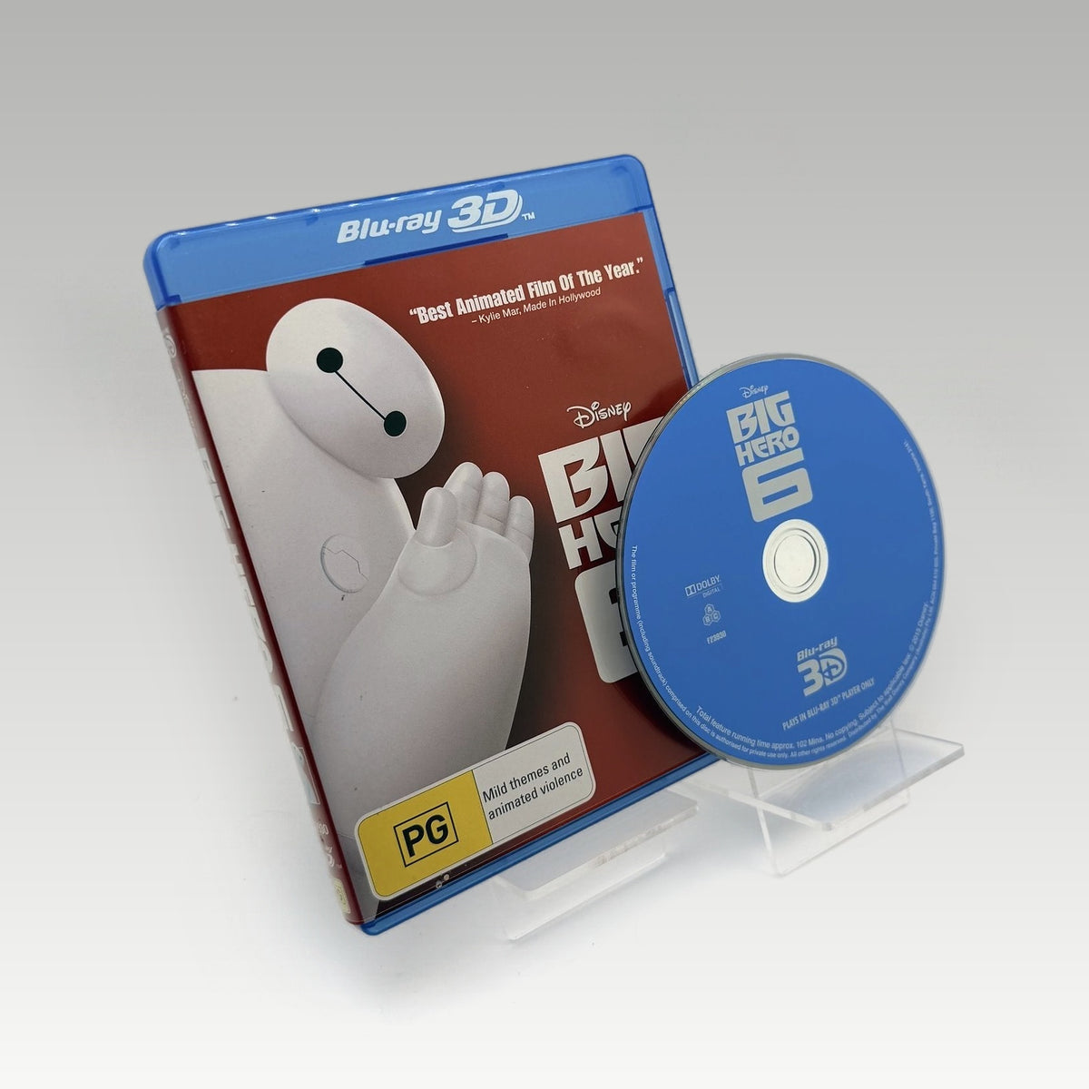 Big Hero 6 (2014) 3D Bluray • CIB (Region Free, Standard) - Image 1