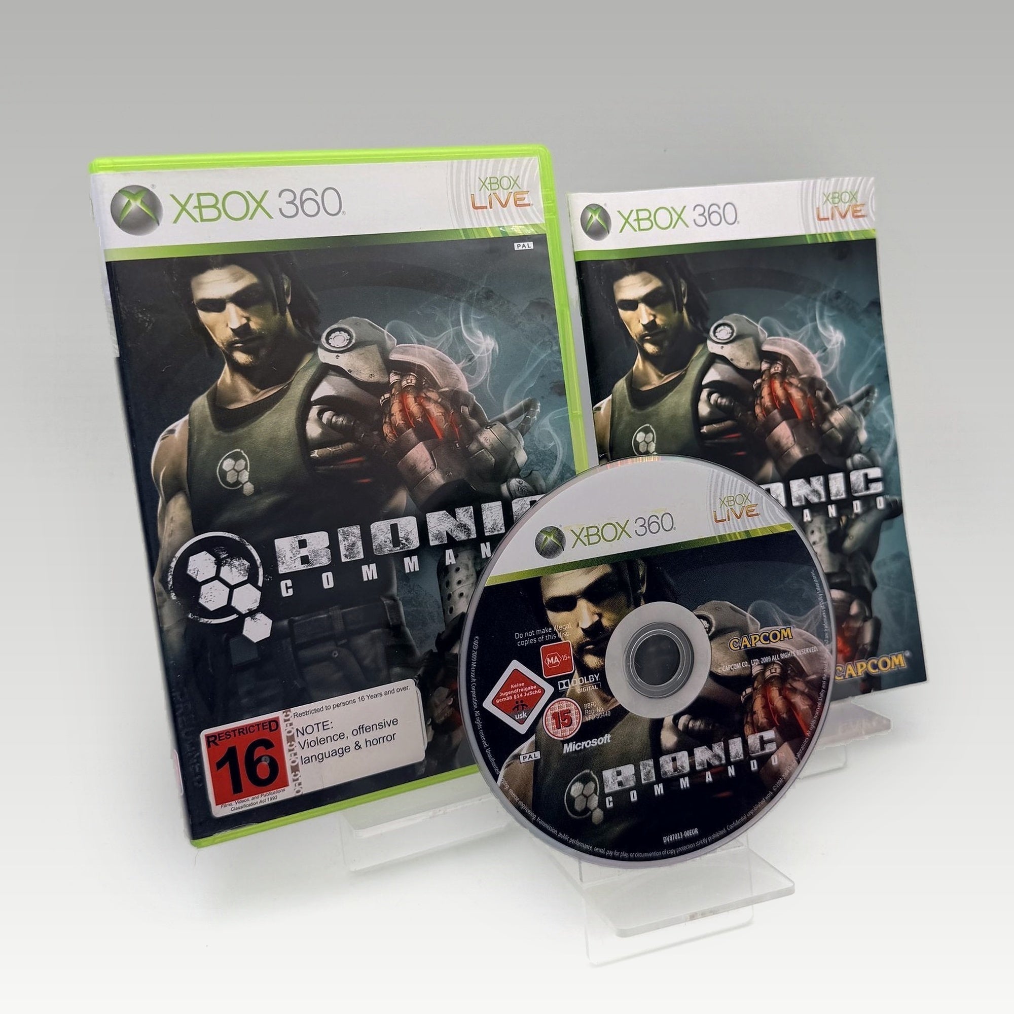 Bionic Commando • CIB (PAL) - Image 1