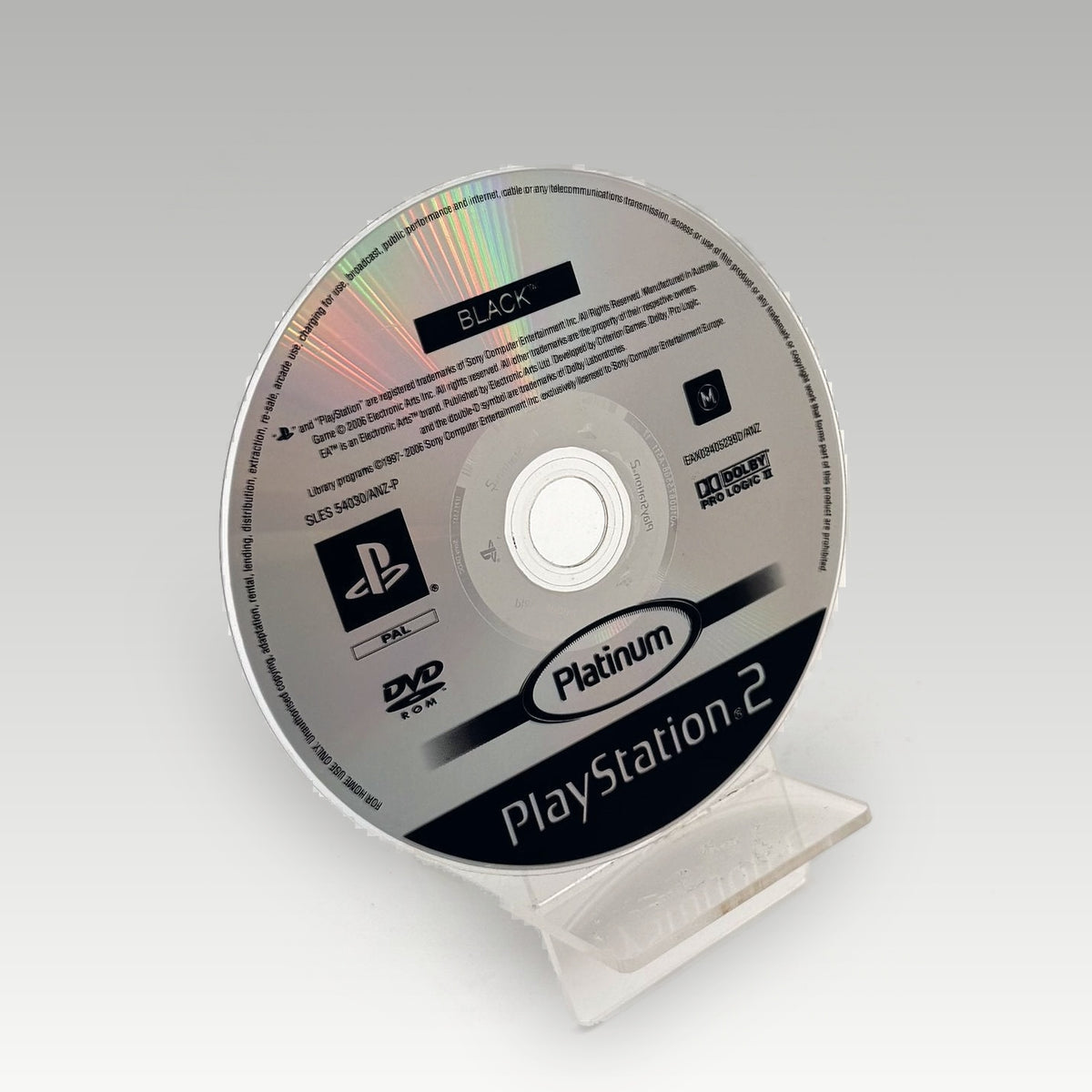 Black (Platinum) • Loose (PAL) - Image 1