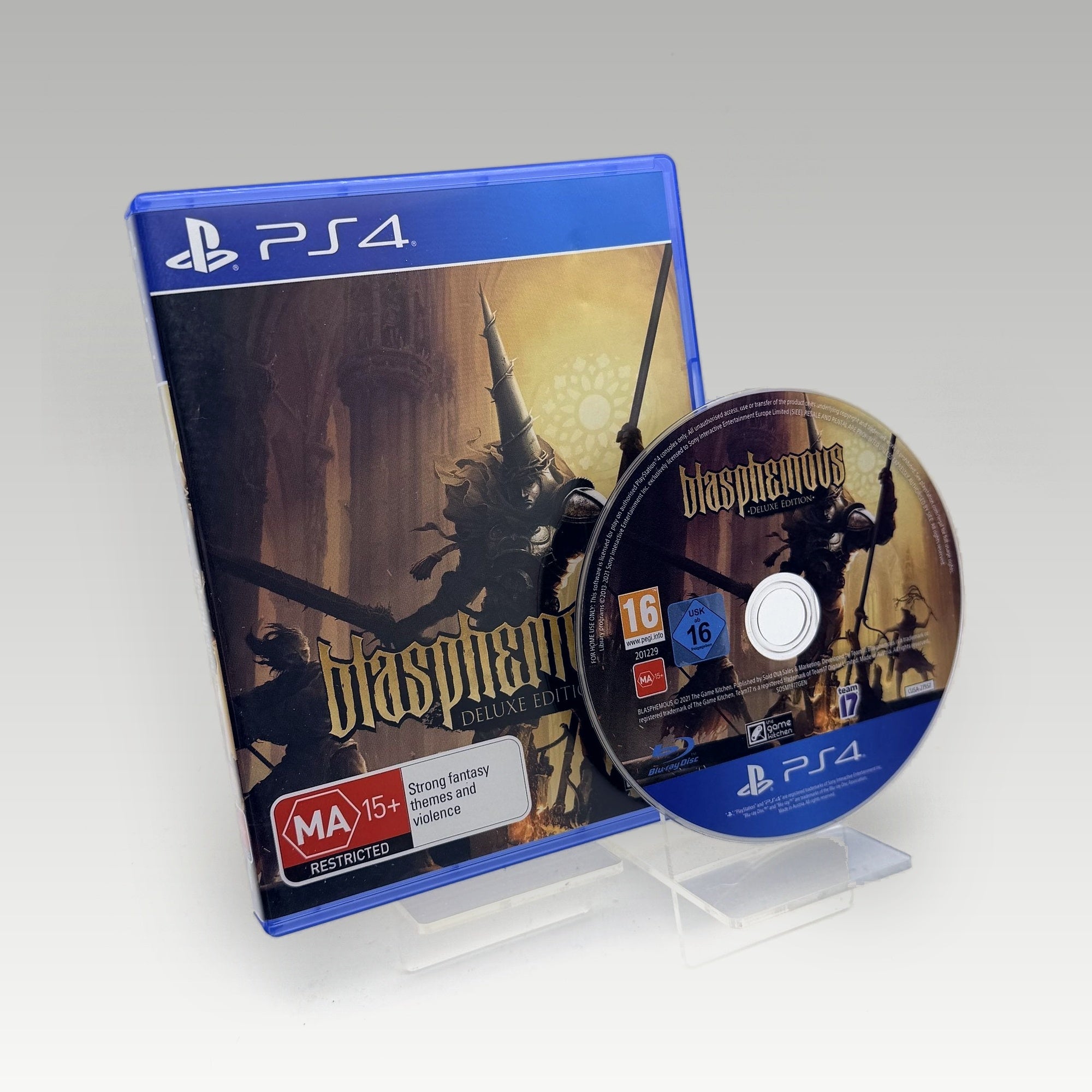 Blasphemous Deluxe Edition • CIB (PAL, Deluxe Edition) - Image 1