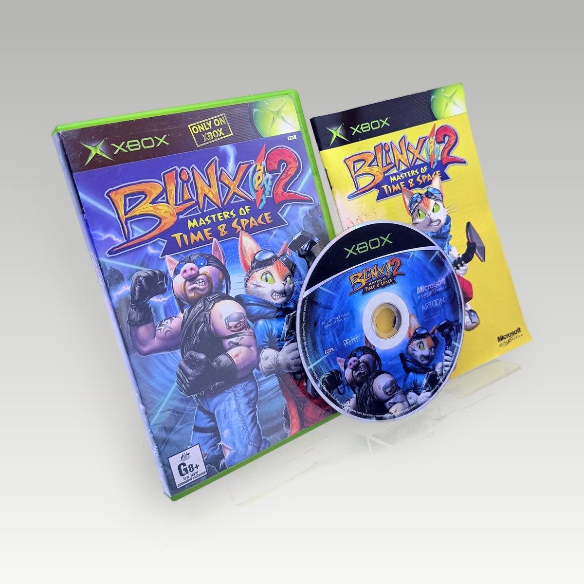Blinx 2: Masters of Time and Space • CIB (PAL) - Front Cover | Yappa NZ