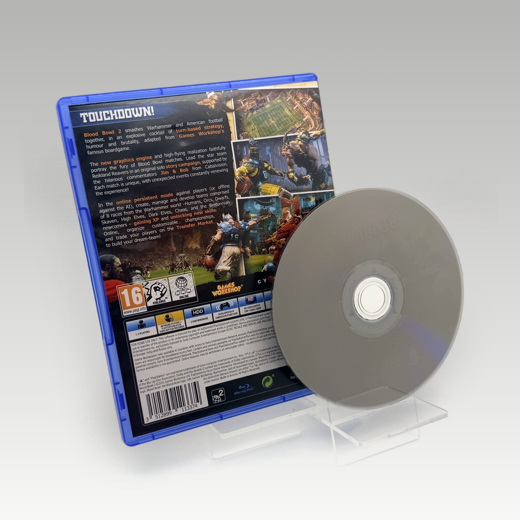 Blood Bowl II • CIB (PAL) - Image 2