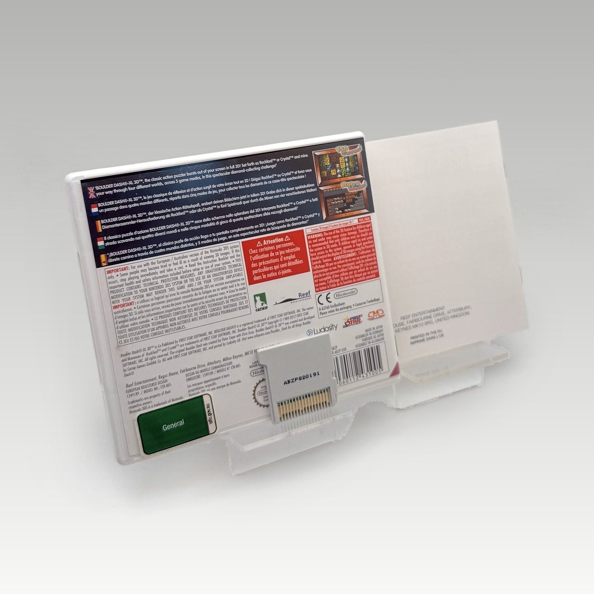 Boulder Dash-XL 3D • CIB (PAL) - Image 2