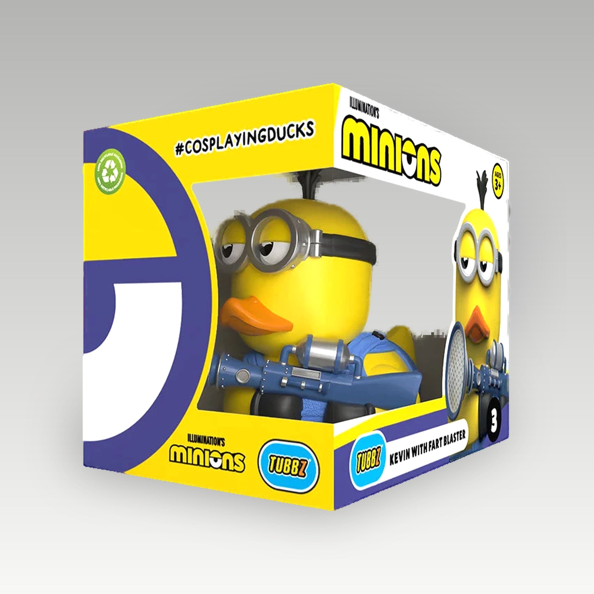 Boxed Minions - Kevin with Fart Blaster • New / Sealed - Image 1