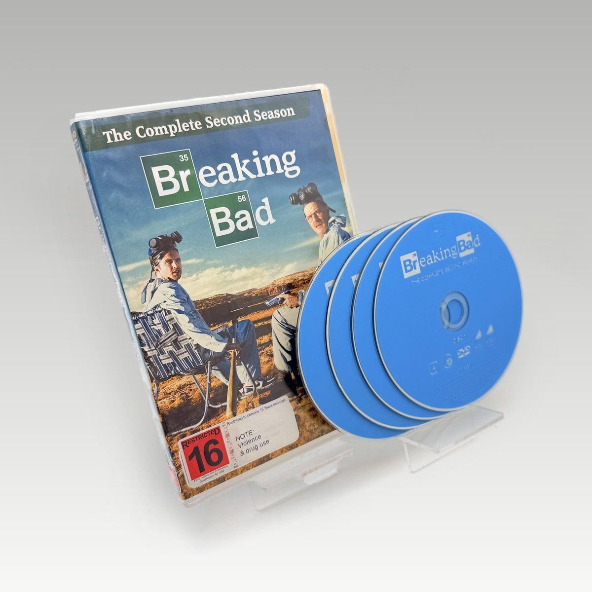 Breaking Bad Second Season (2008) DVD • CIB (Region 4, Standard) - Image 1