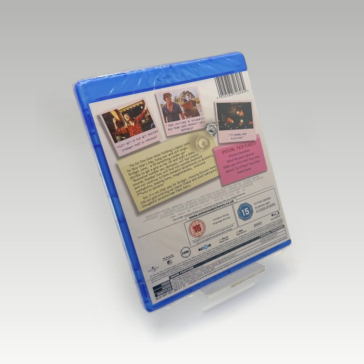 Bridget Jones's Diary (2001) Bluray • CIB • New / Sealed (Region Free, Standard) - Image 2