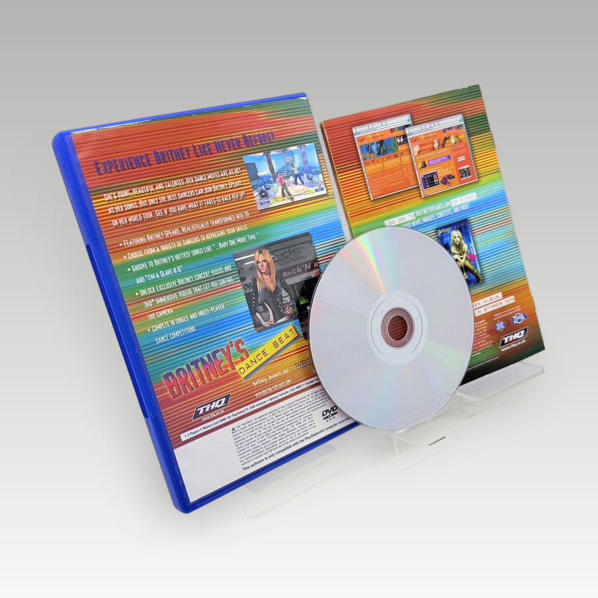 Britney's Dance Beat • CIB (PAL) - Back Cover | Yappa NZ