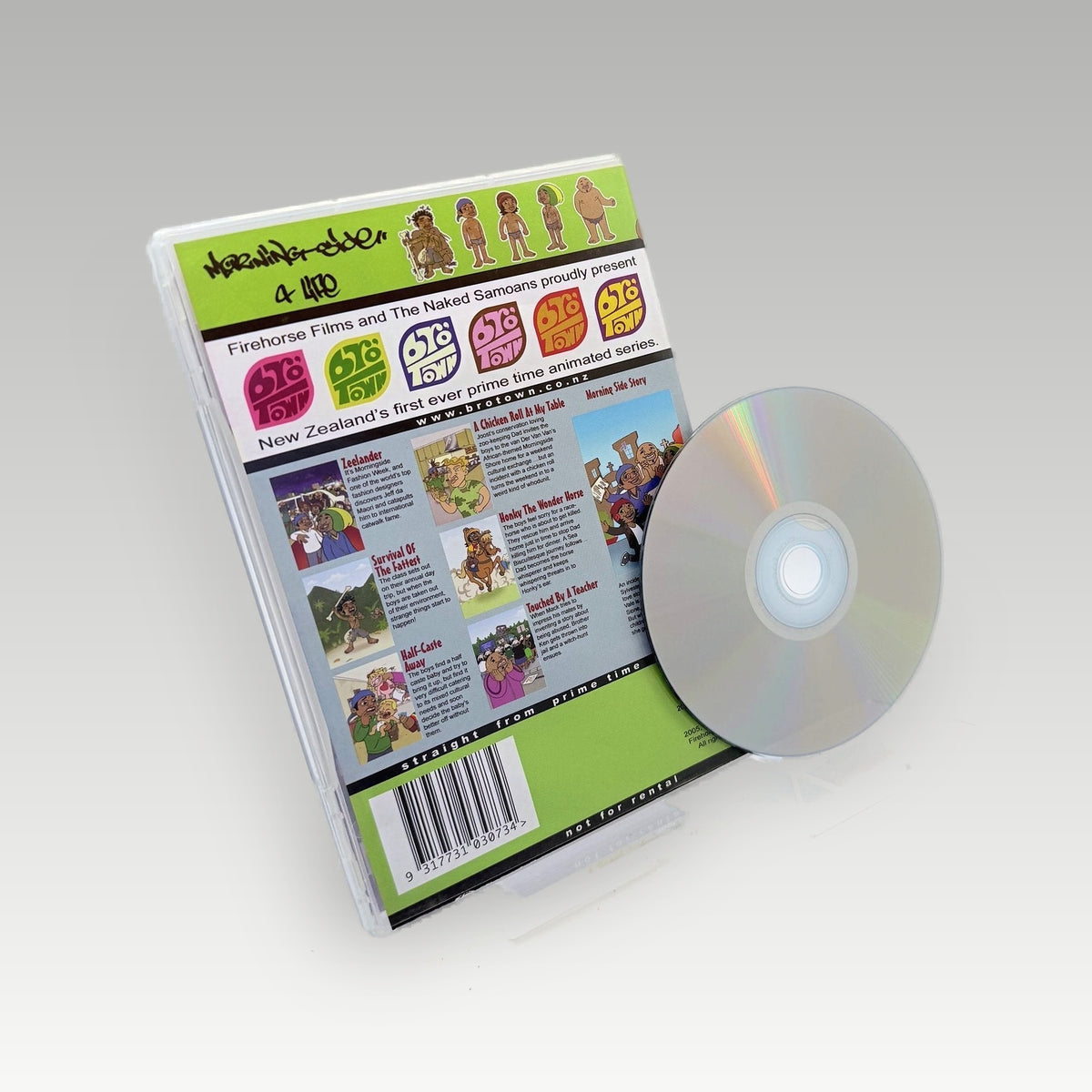 Bro' Town - Series 2 • CIB (Region 4) - Back Cover | Yappa NZ