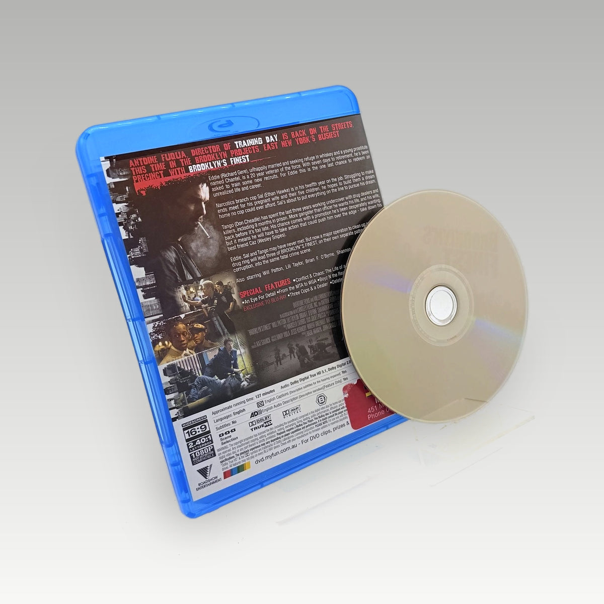 Brooklyn's Finest (2010) Bluray • CIB • Ex-Rental (Region B, Standard) - Image 2