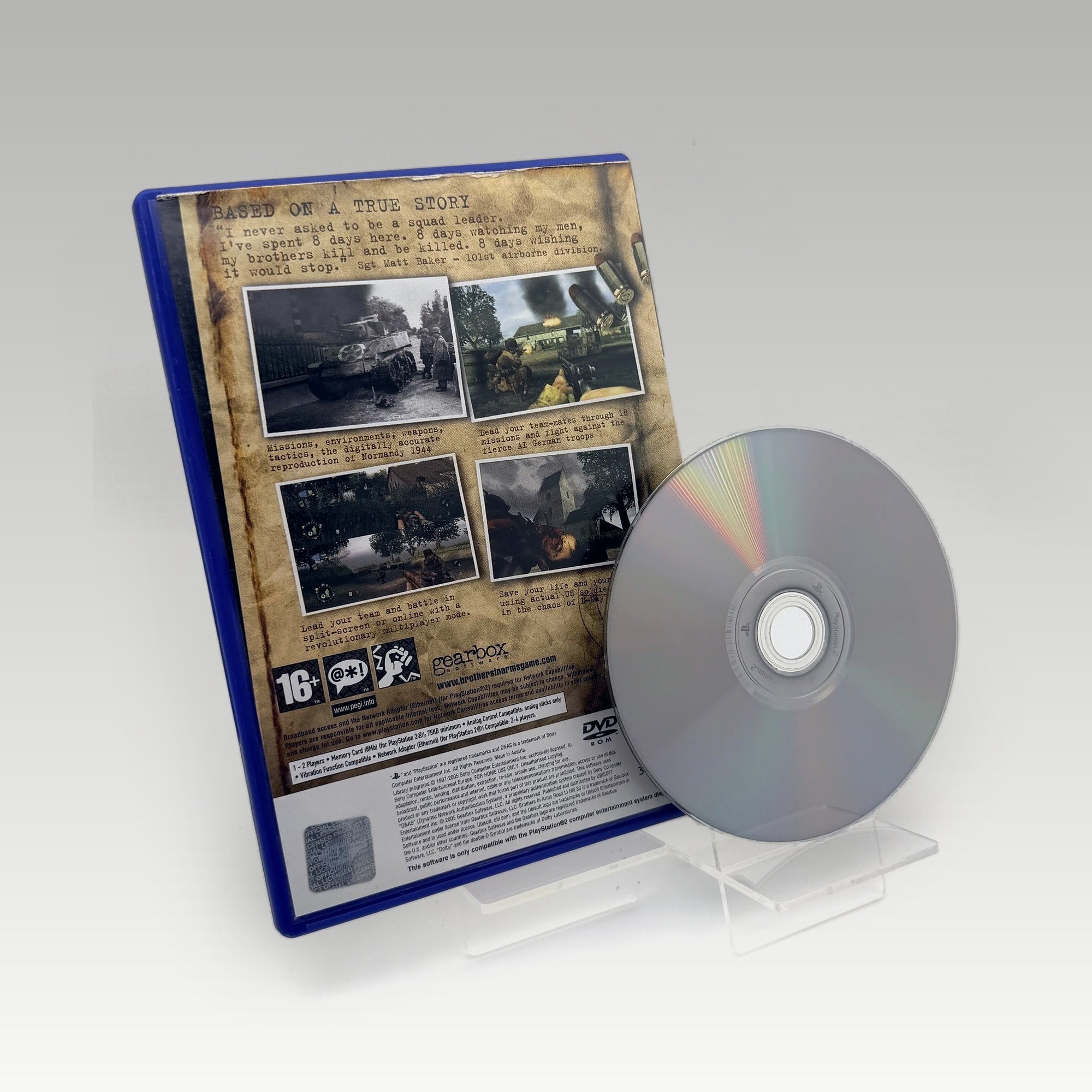 Brothers in Arms: Road to Hill 30 • No Manual (PAL) - Image 2