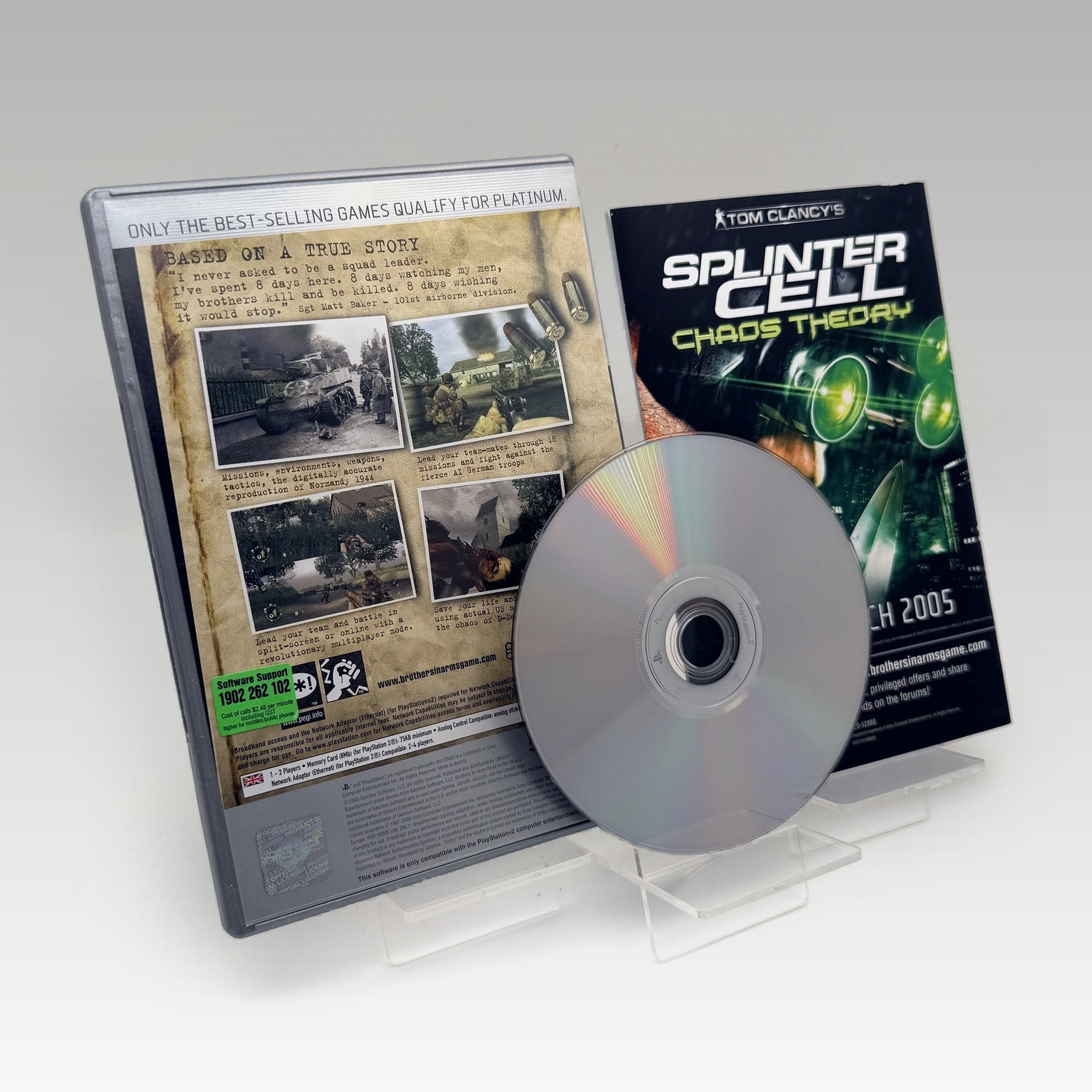 Brothers in Arms: Road to Hill 30 (Platinum) • CIB (PAL) - Image 2