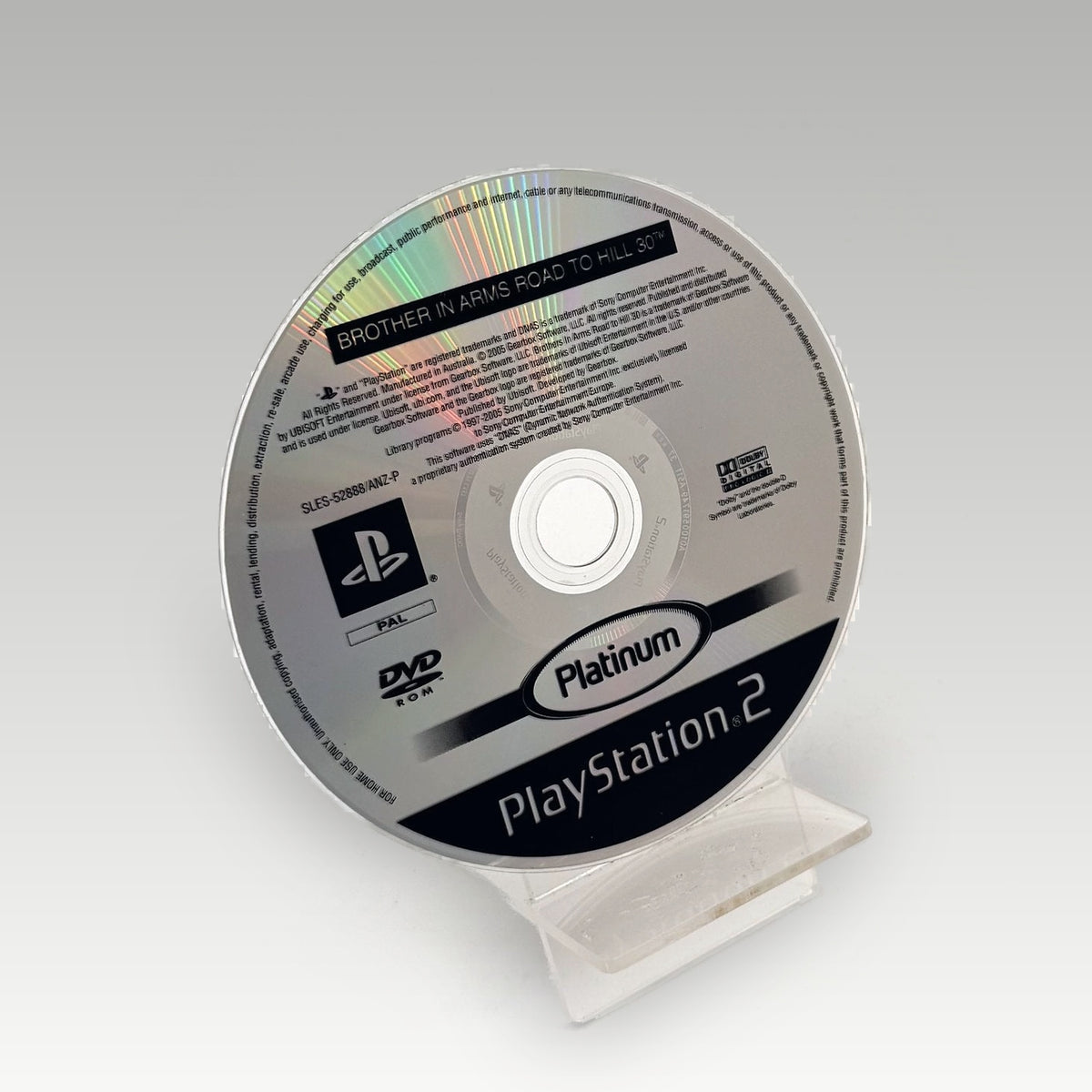 Brothers in Arms: Road to Hill 30 (Platinum) • Loose (PAL) - Image 1
