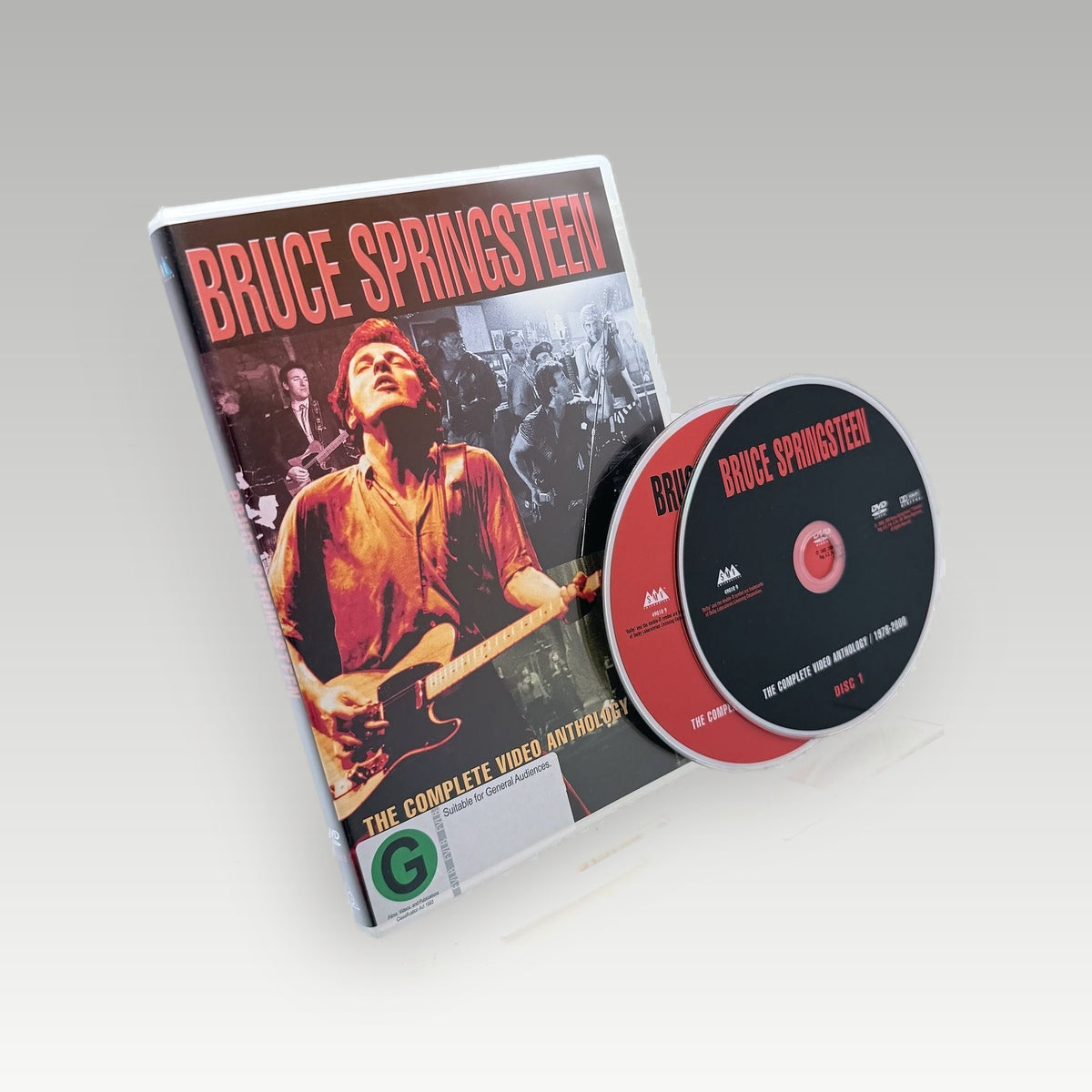 Bruce Springsteen: The Complete Video Anthology 1978-2000 (2001) DVD • CIB (Region 4, Standard) - Image 1