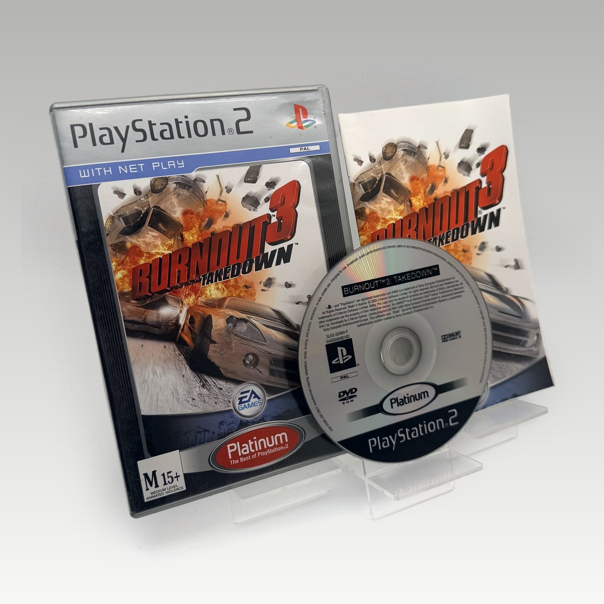 Burnout 3: Takedown (Platinum) • CIB (PAL) - Image 1