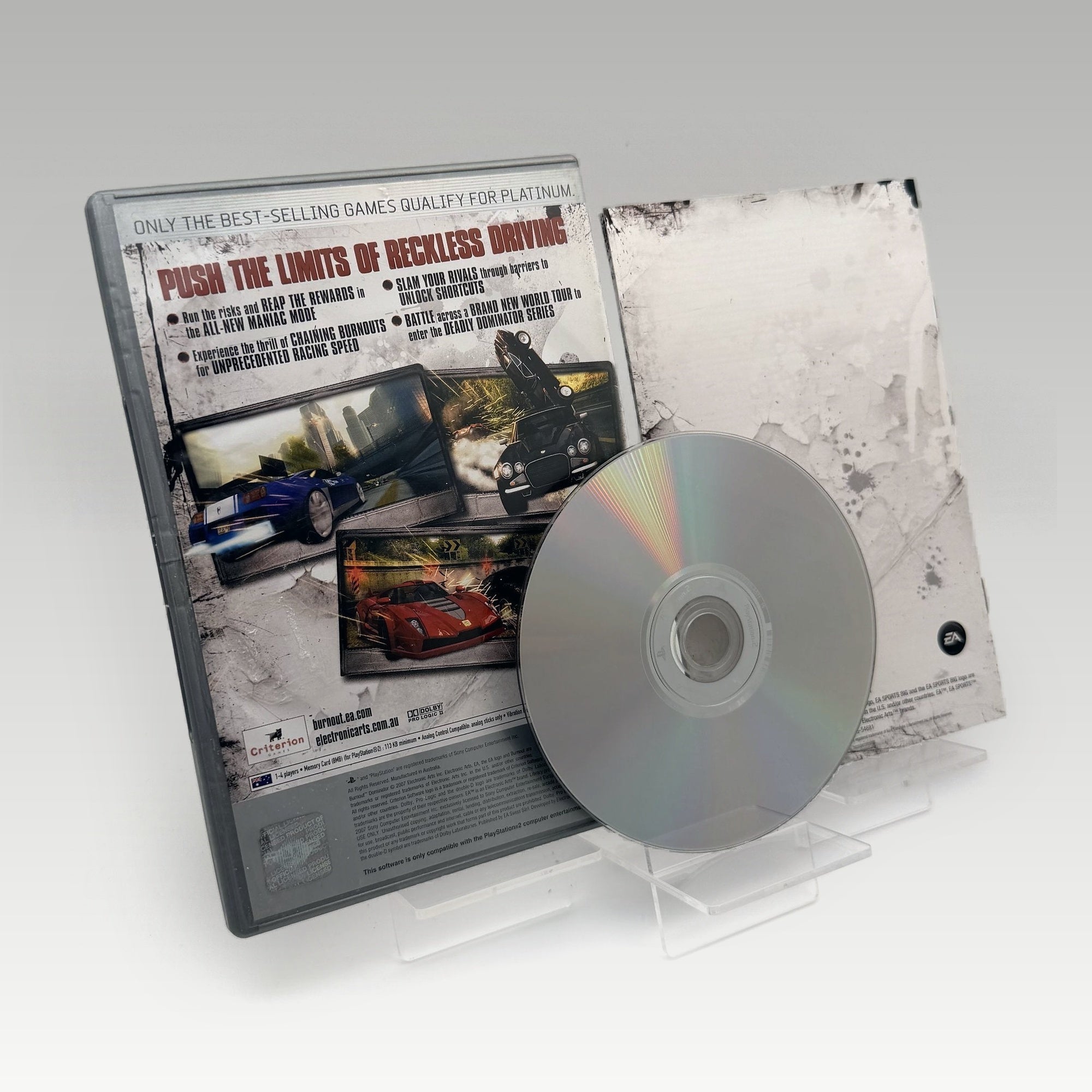 Burnout Dominator (Platinum) • CIB (PAL) - Image 2