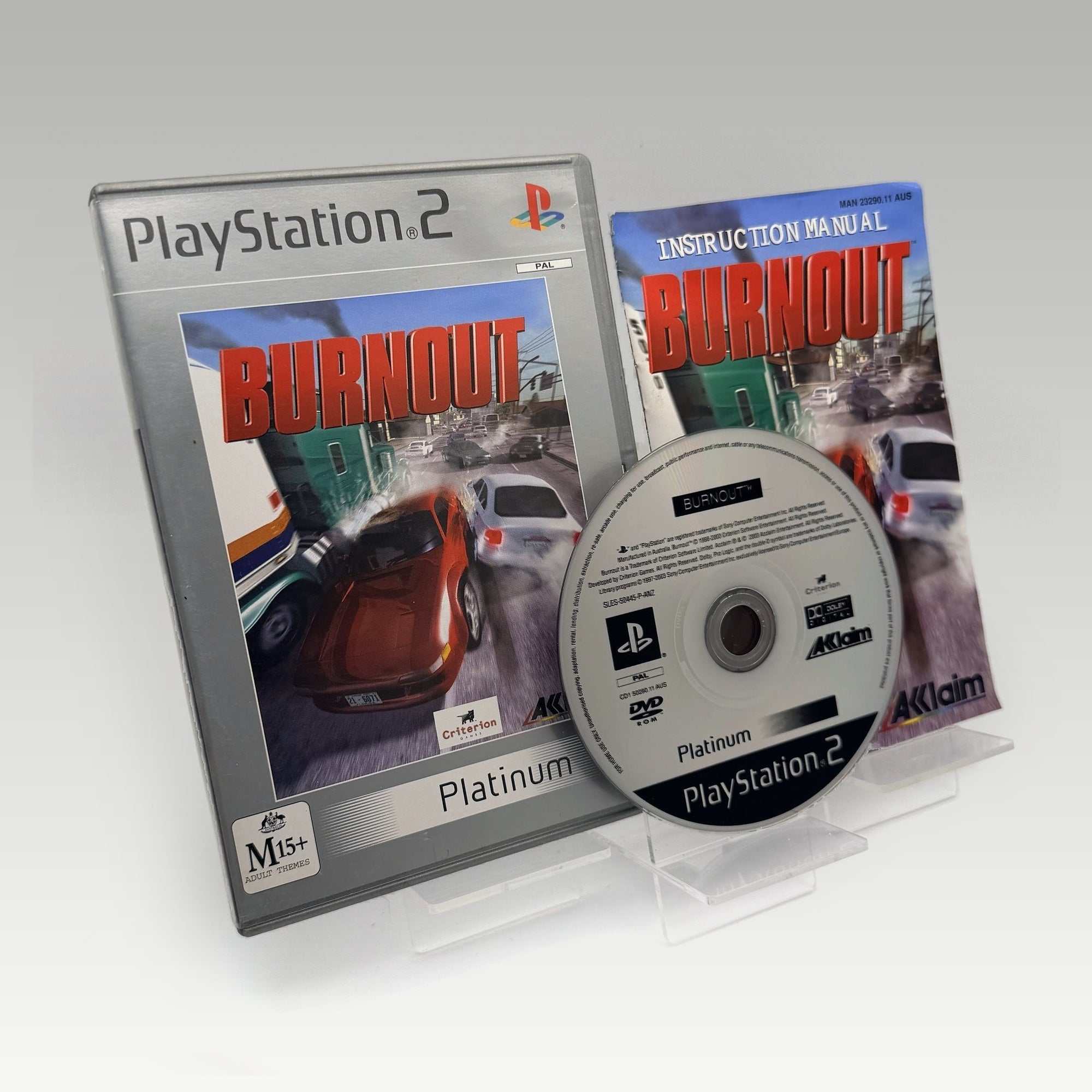 Burnout (Platinum) • CIB (PAL) - Image 1
