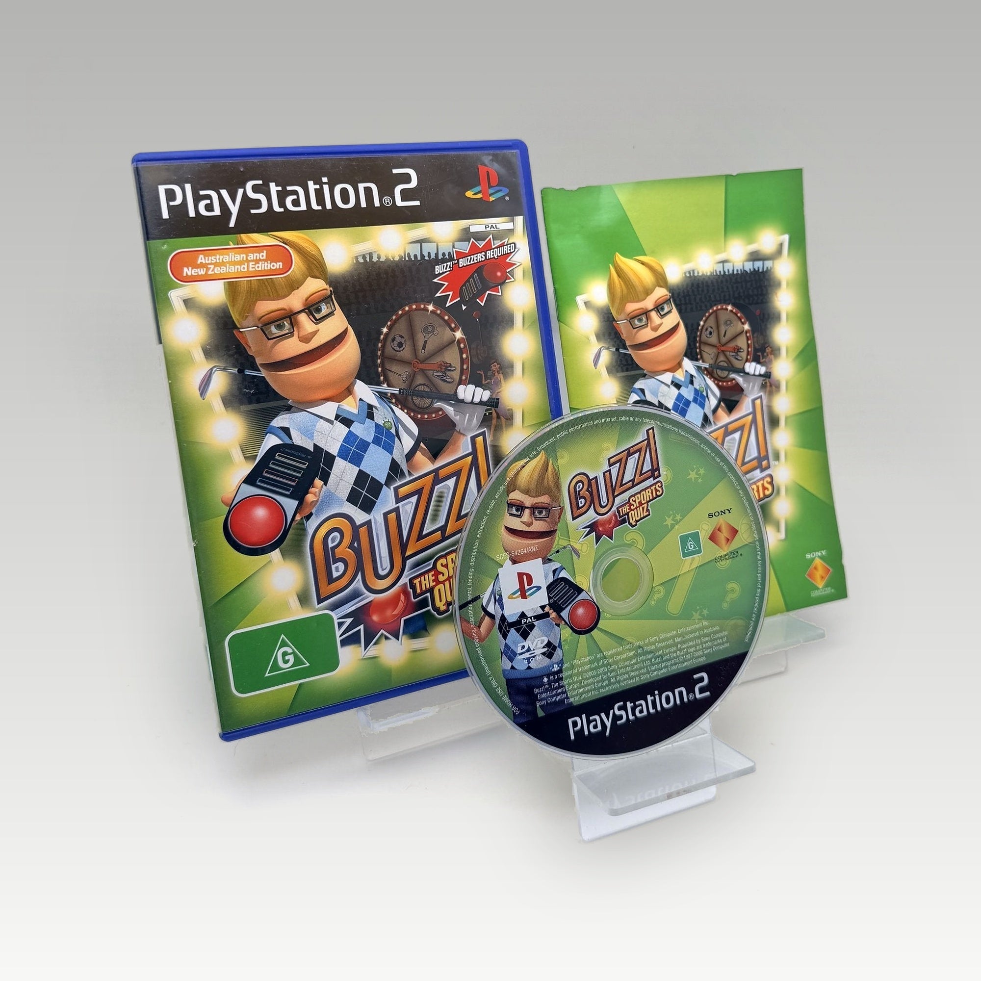 Buzz! The Sports Quiz • CIB (PAL) - Image 1