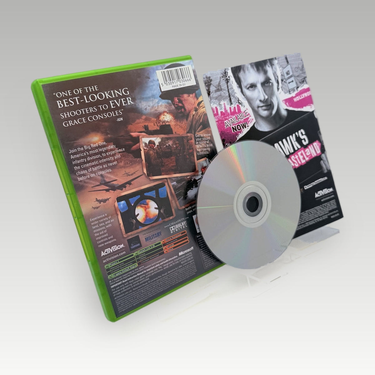 Call of Duty 2: Big Red One • CIB (PAL) - Back Cover | Yappa NZ