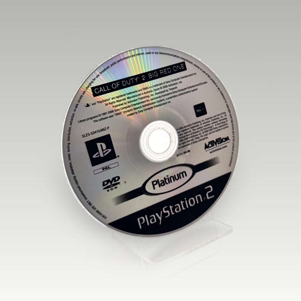 Call of Duty 2: Big Red One (Platinum) • Loose (PAL) - Image 1