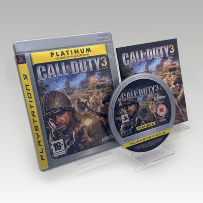 Call of Duty 3 (Platinum) • CIB (Region 2) - Image 1