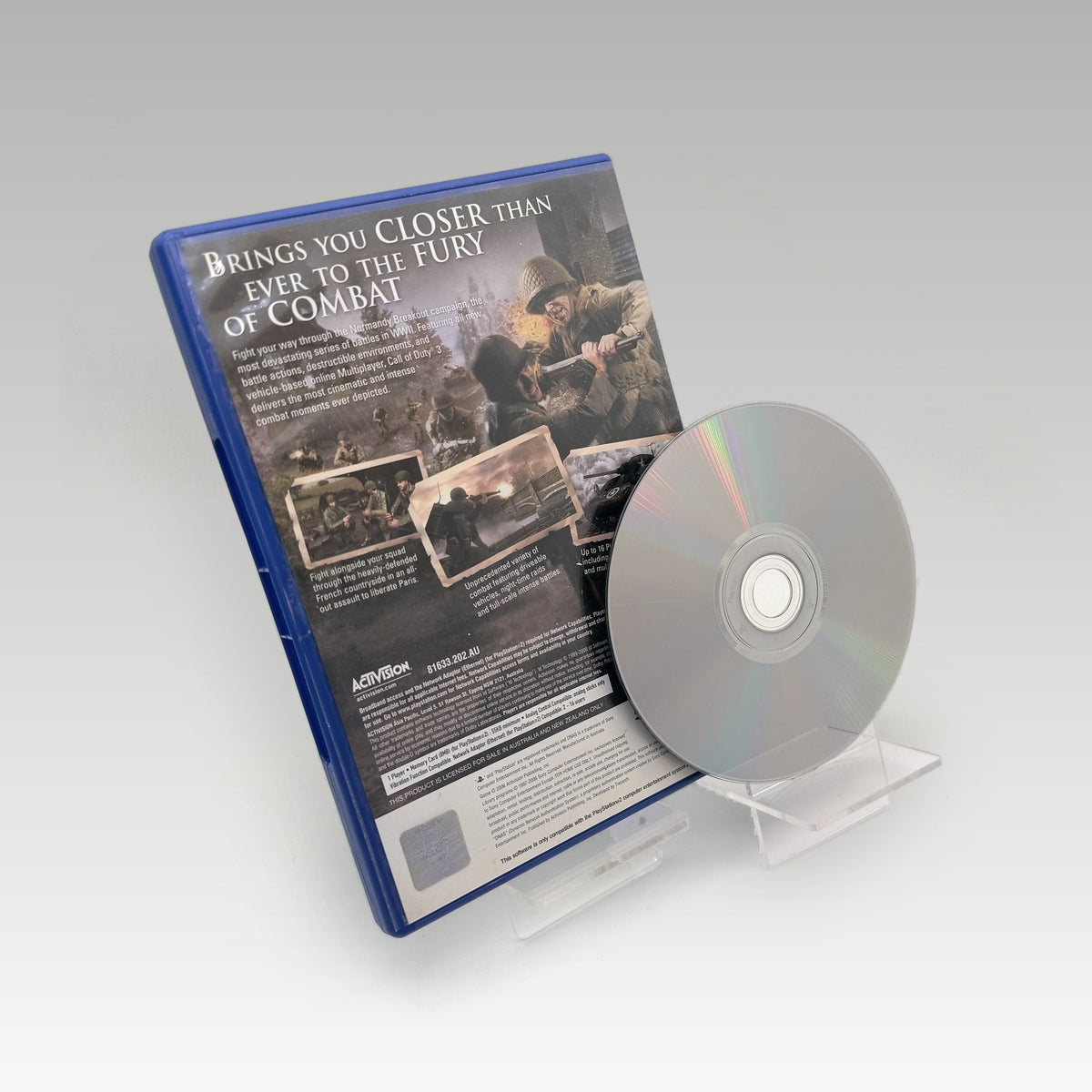 Call of Duty 3 (Platinum) • No Manual (PAL) - Image 2