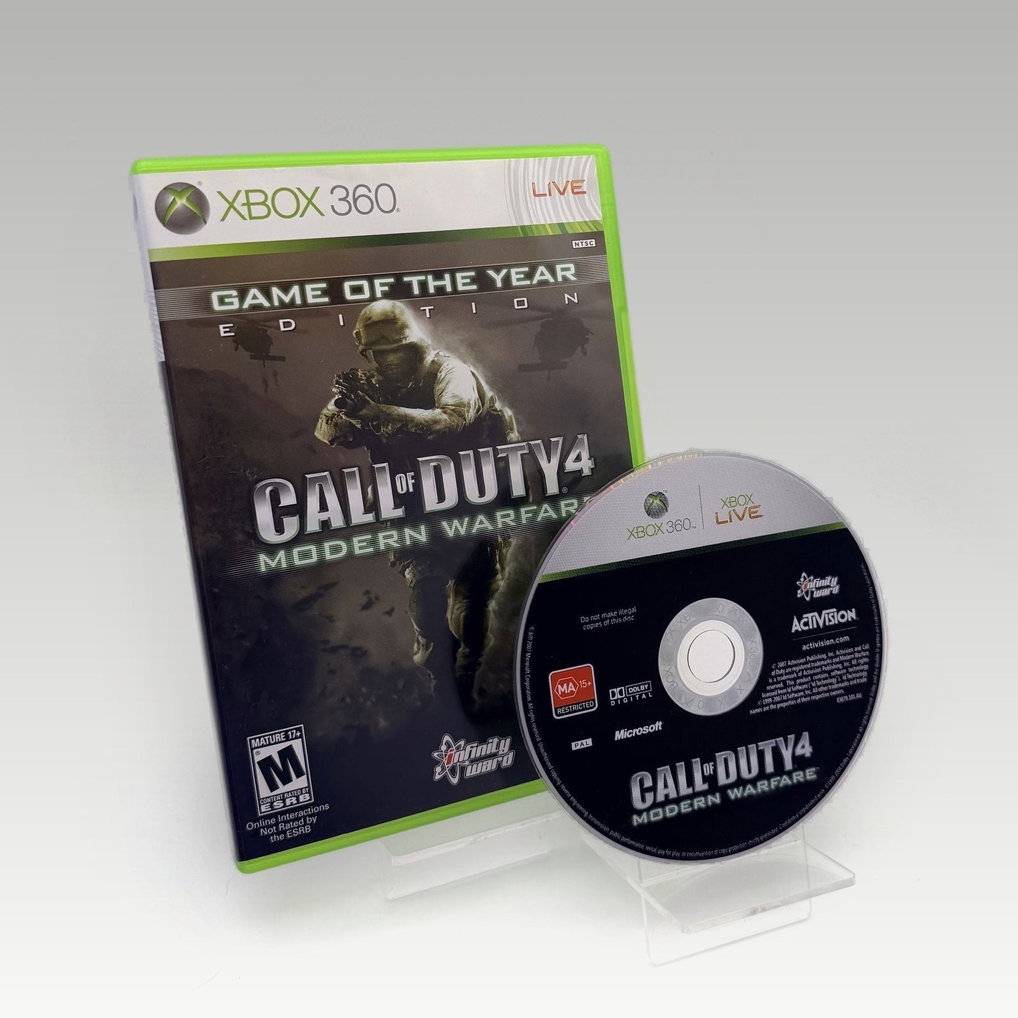 Call of Duty 4: Modern Warfare - Game of the Year Edition • No Manual (PAL) - Image 1