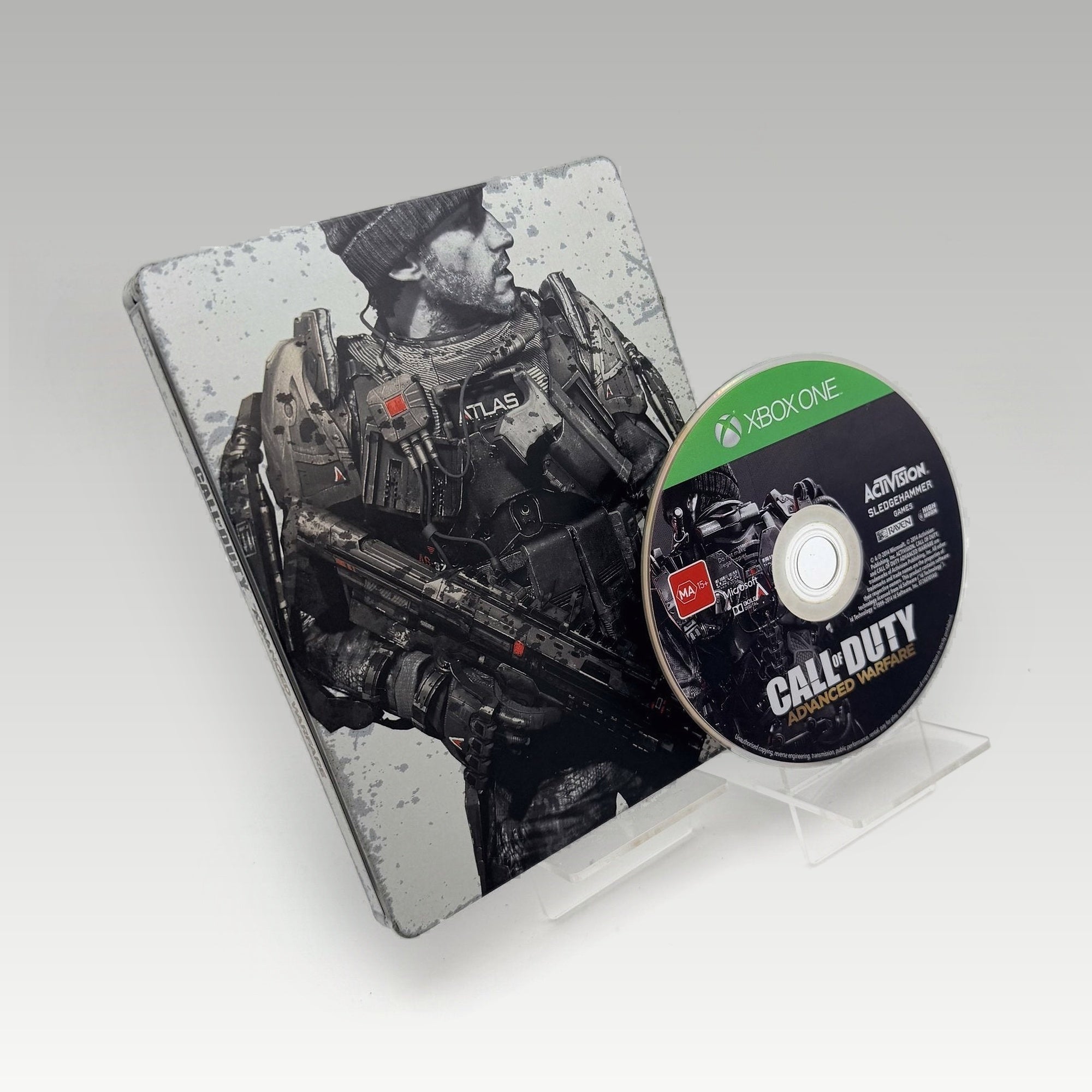 Call of Duty: Advanced Warfare Steelbook Edition (Dent) • CIB (Region Free, Steelbook Edition (Dent)) - Image 1