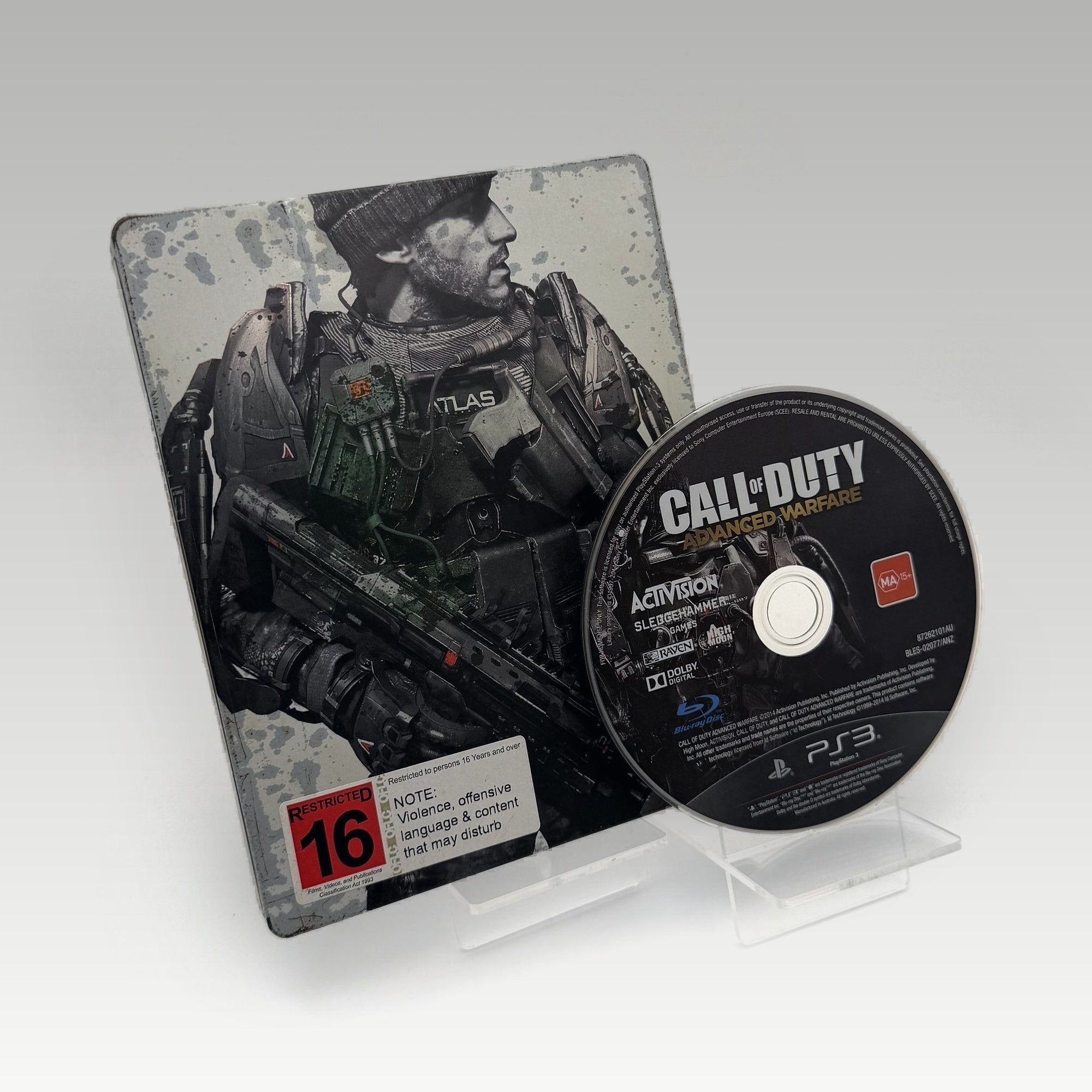 Call of Duty: Advanced Warfare Steelbook Edition • No Manual (Region 4, Steelbook Edition) - Image 1