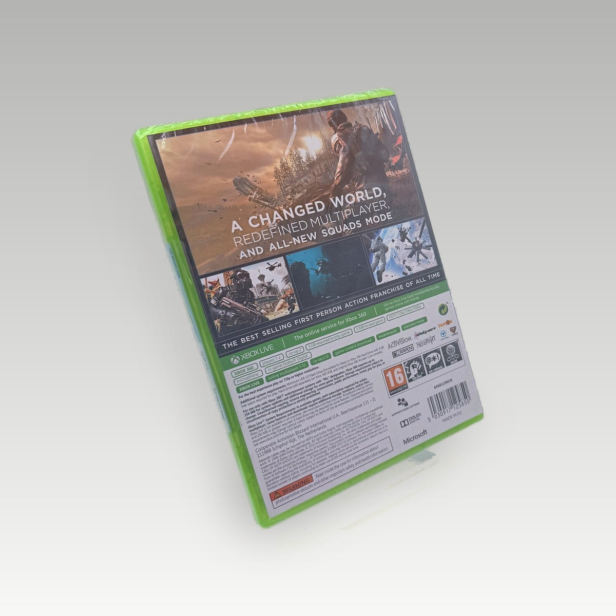 Call of Duty: Ghosts • CIB • New / Sealed (PAL) - Back Cover | Yappa NZ