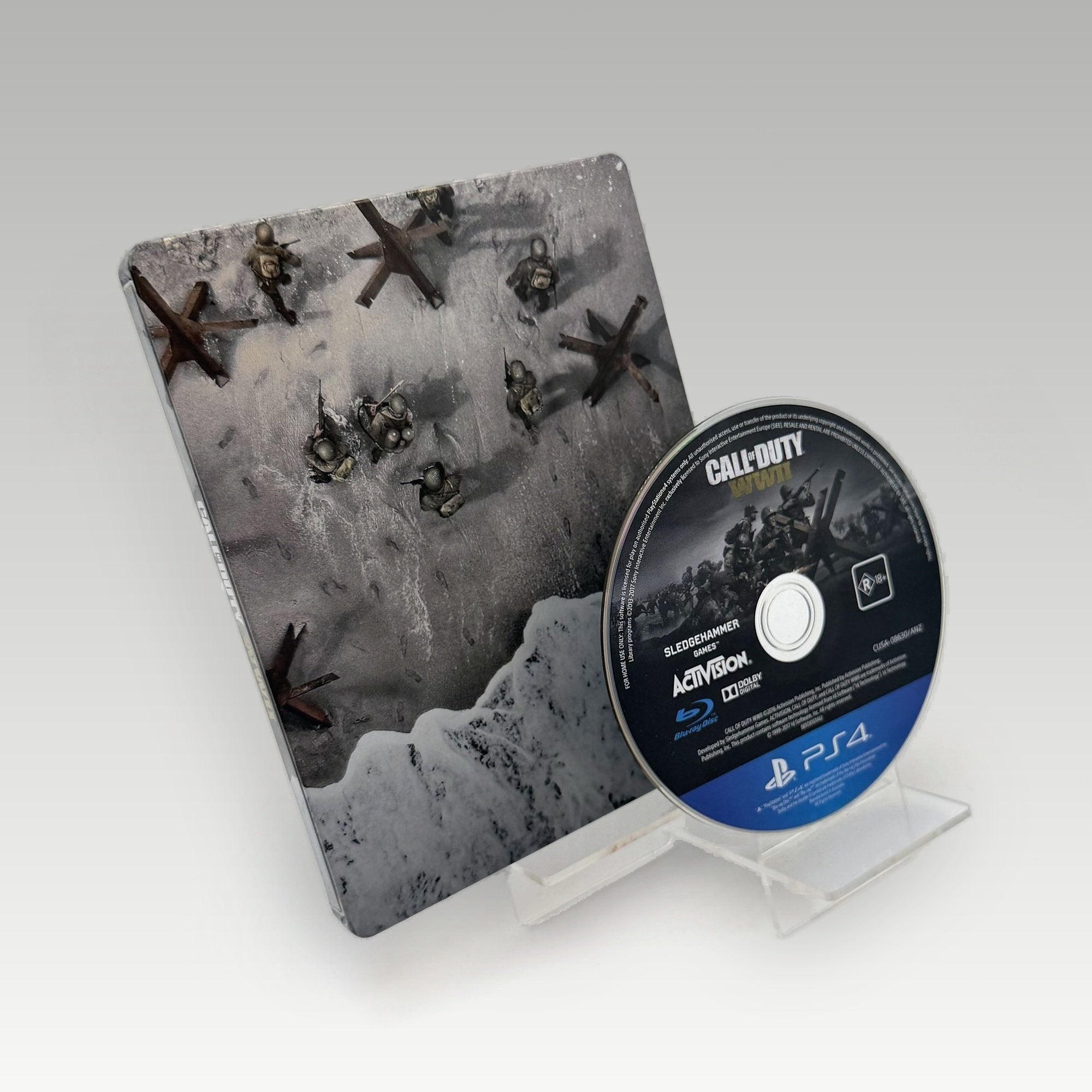 Call of Duty: WWII Pro Edition Steelbook • CIB (Region 4, Pro Edition Steelbook) - Image 1
