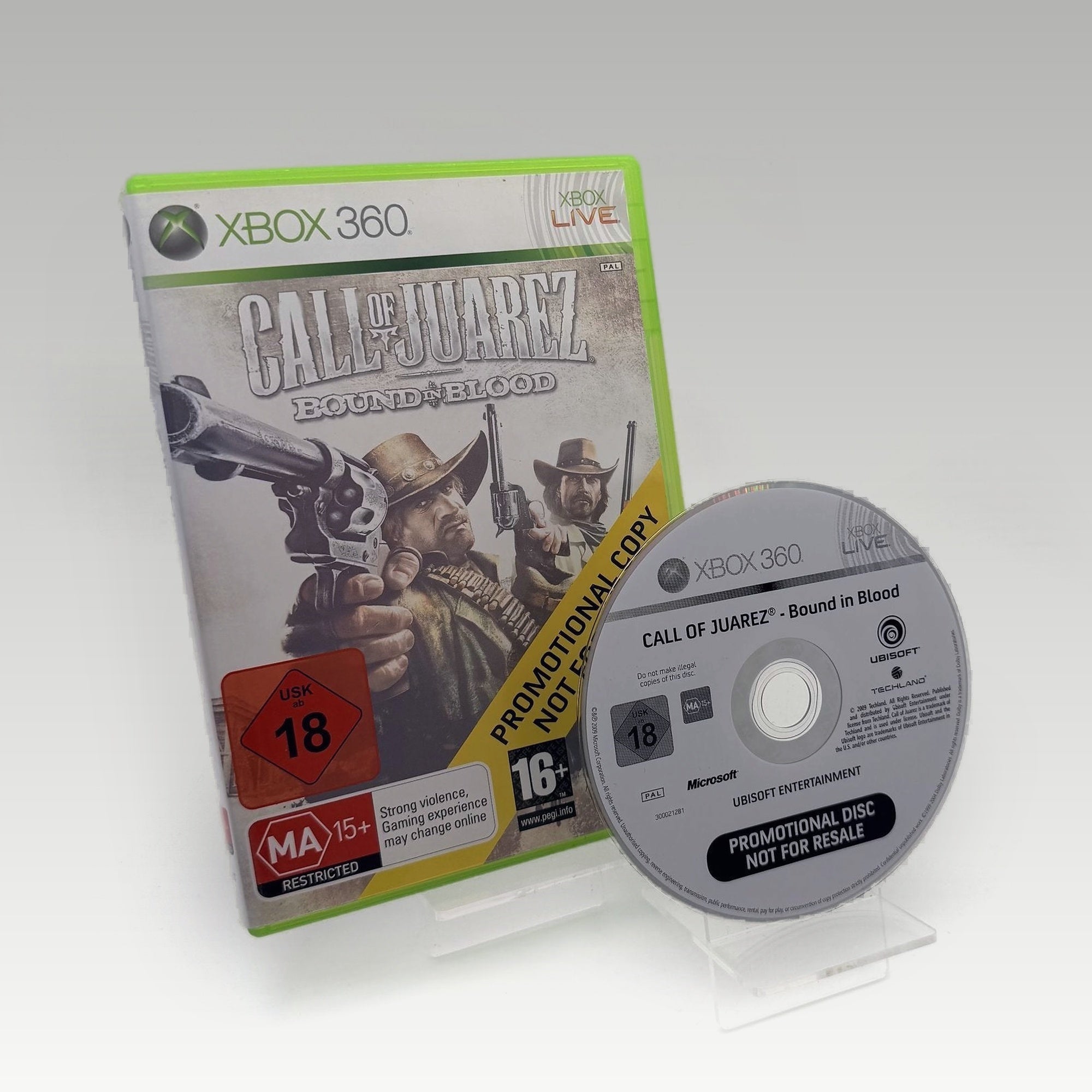 Call of Juarez: Bound In Blood (Not For Resale) Promo • No Manual - Image 1