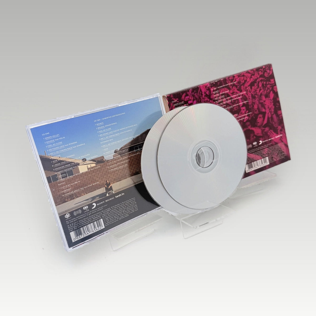 Calvin Harris - 18 Months • CIB - Back Cover | Yappa NZ
