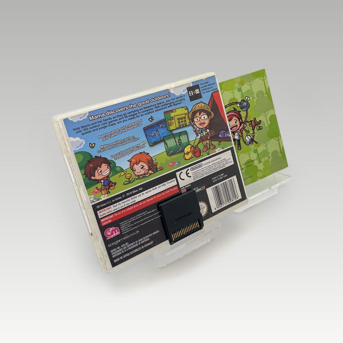 Camping Mama: Outdoor Adventures • CIB (PAL) - Back Cover | Yappa NZ