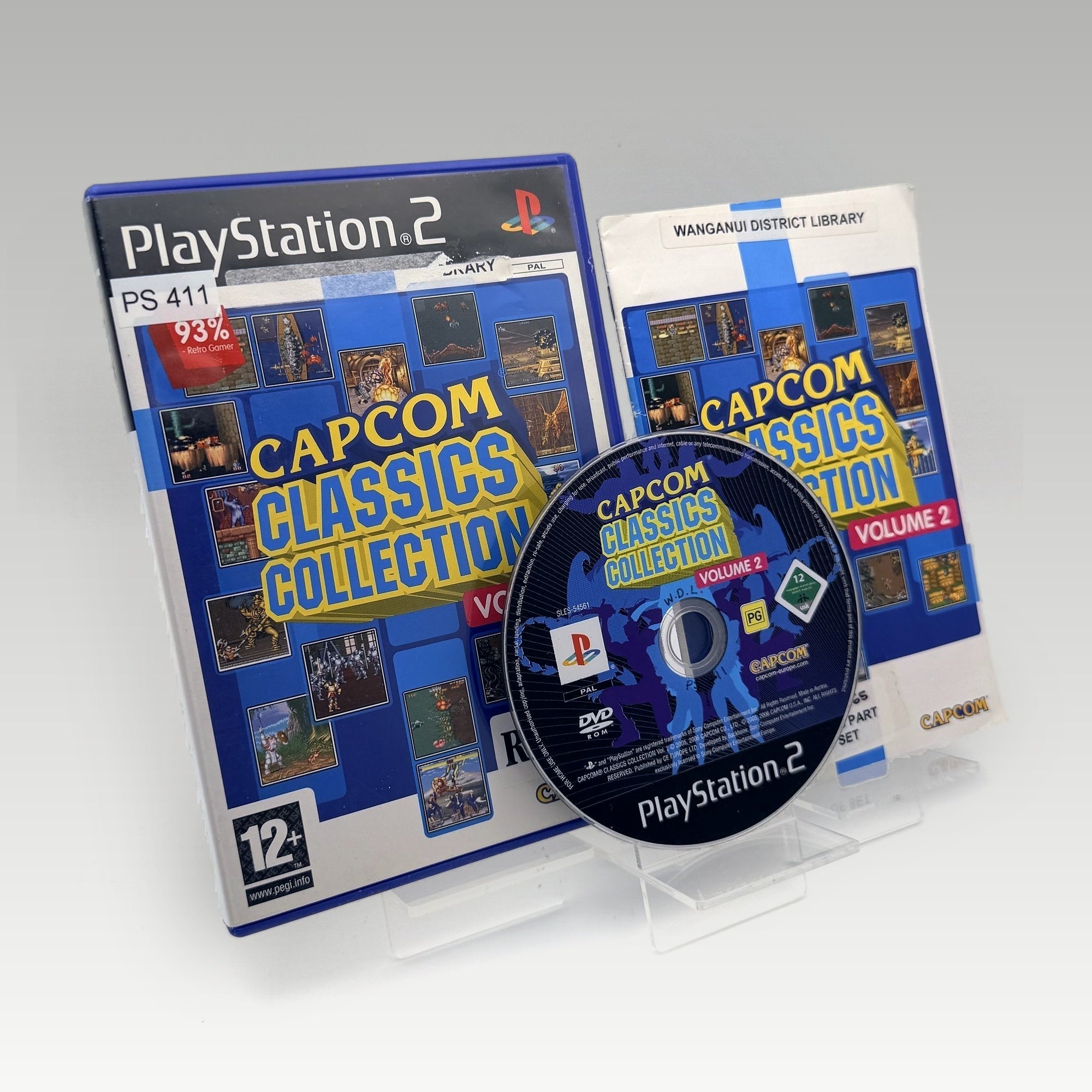 Capcom Classics Collection Vol. 2 • CIB • Ex-Rental (PAL) - Image 1