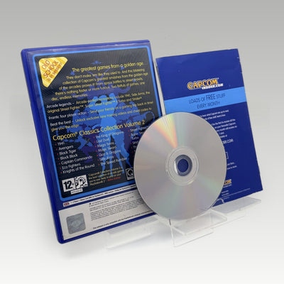 Capcom Classics Collection Vol. 2 • CIB • Ex-Rental (PAL) - Image 2