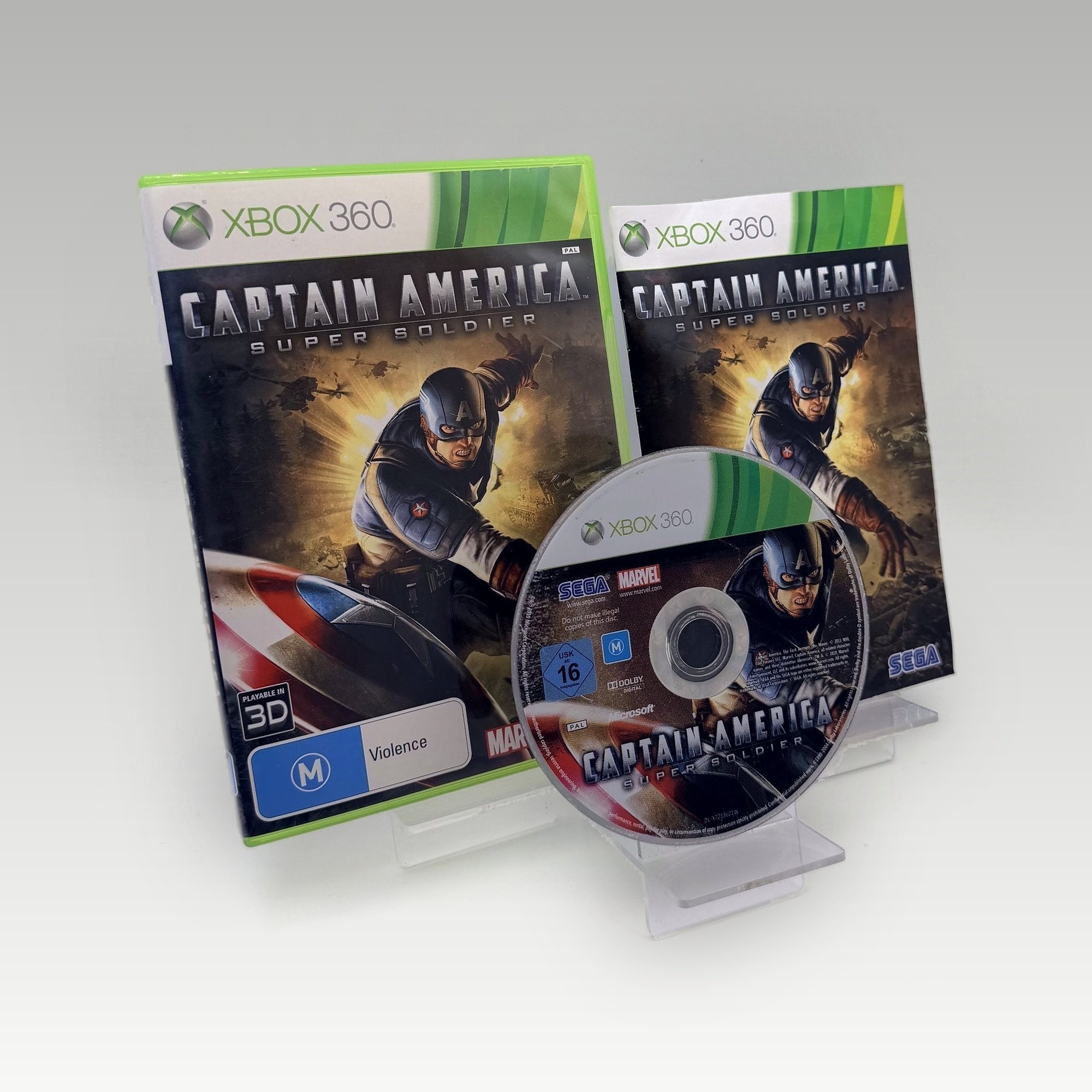 Captain America: Super Soldier • CIB (PAL) - Image 1