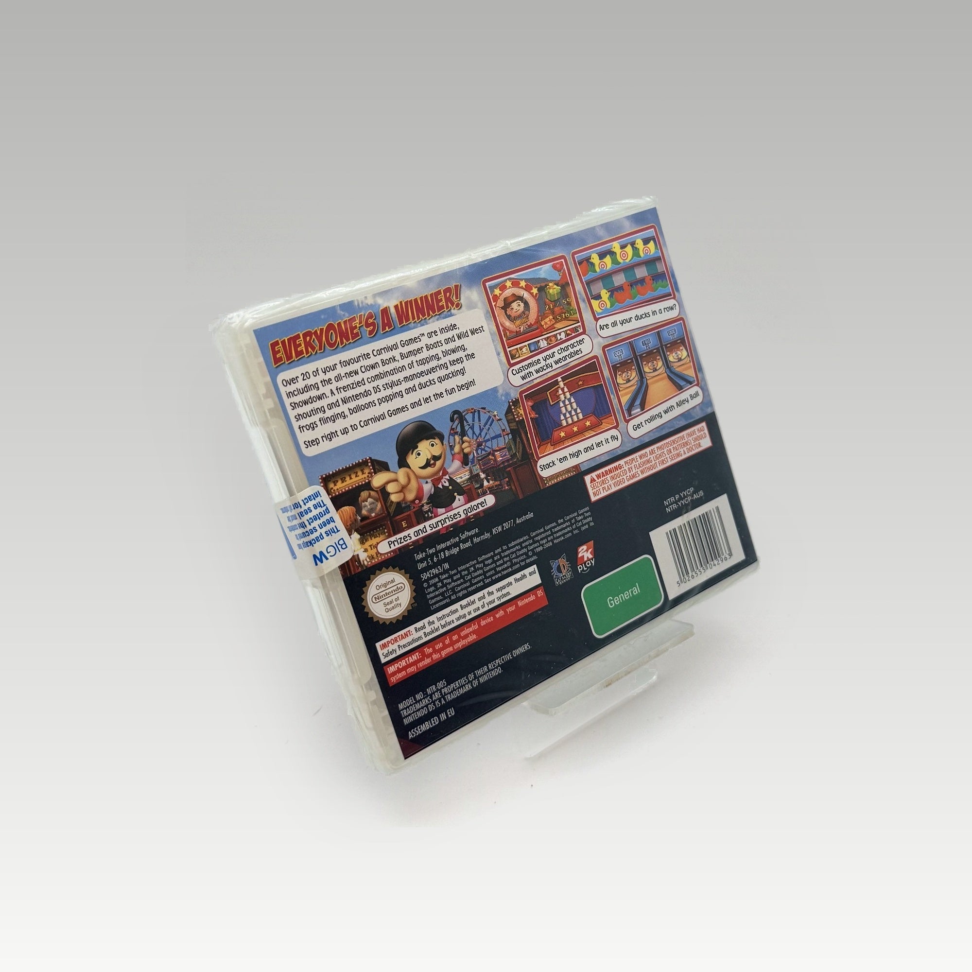 Carnival Games • CIB • New / Sealed (PAL) - Image 2