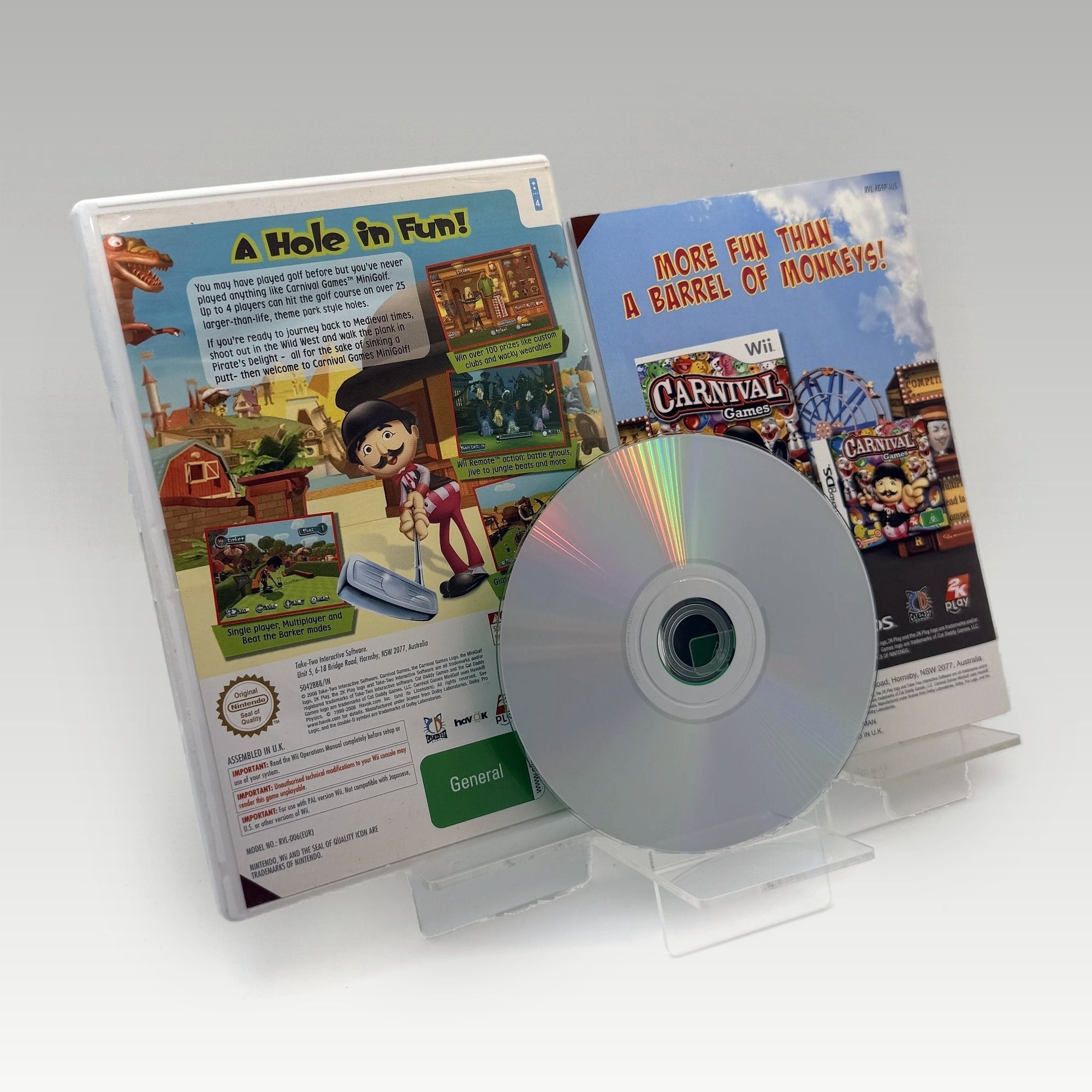 Carnival Games Mini Golf • CIB (PAL) - Image 2