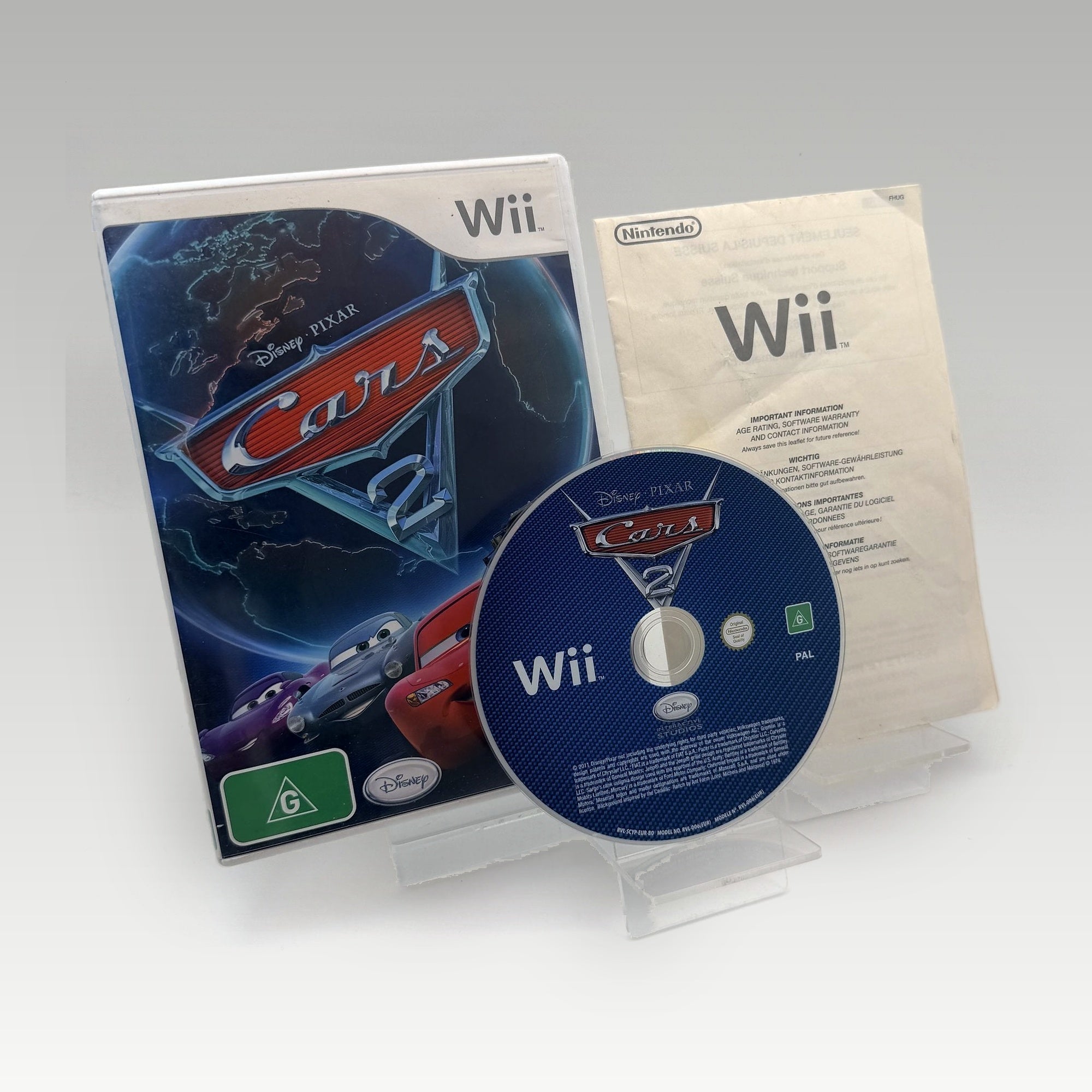 Cars 2 • No Manual (PAL) - Image 1